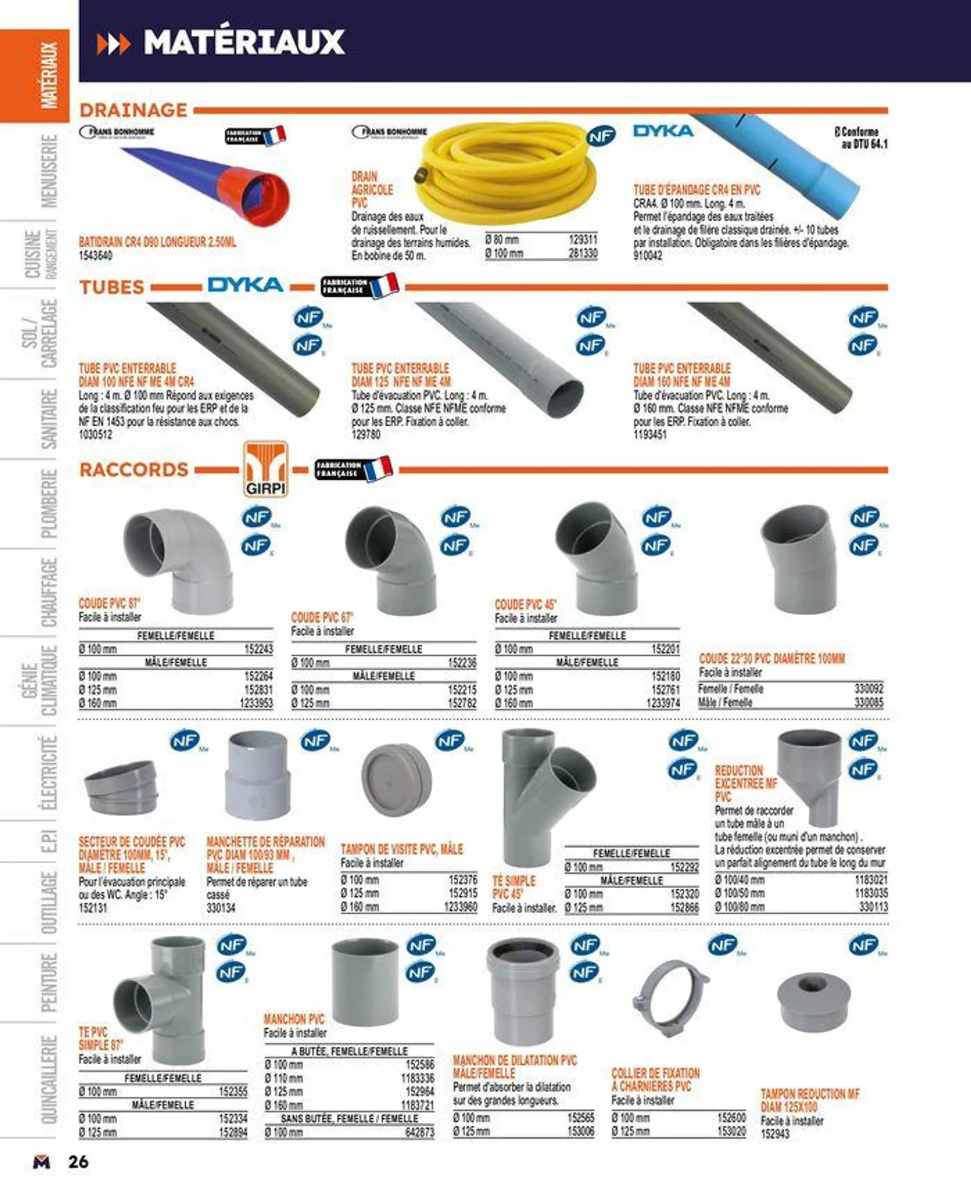 Guide produits 2024 du 15 mars au 31 décembre 2024 - Catalogue page 26