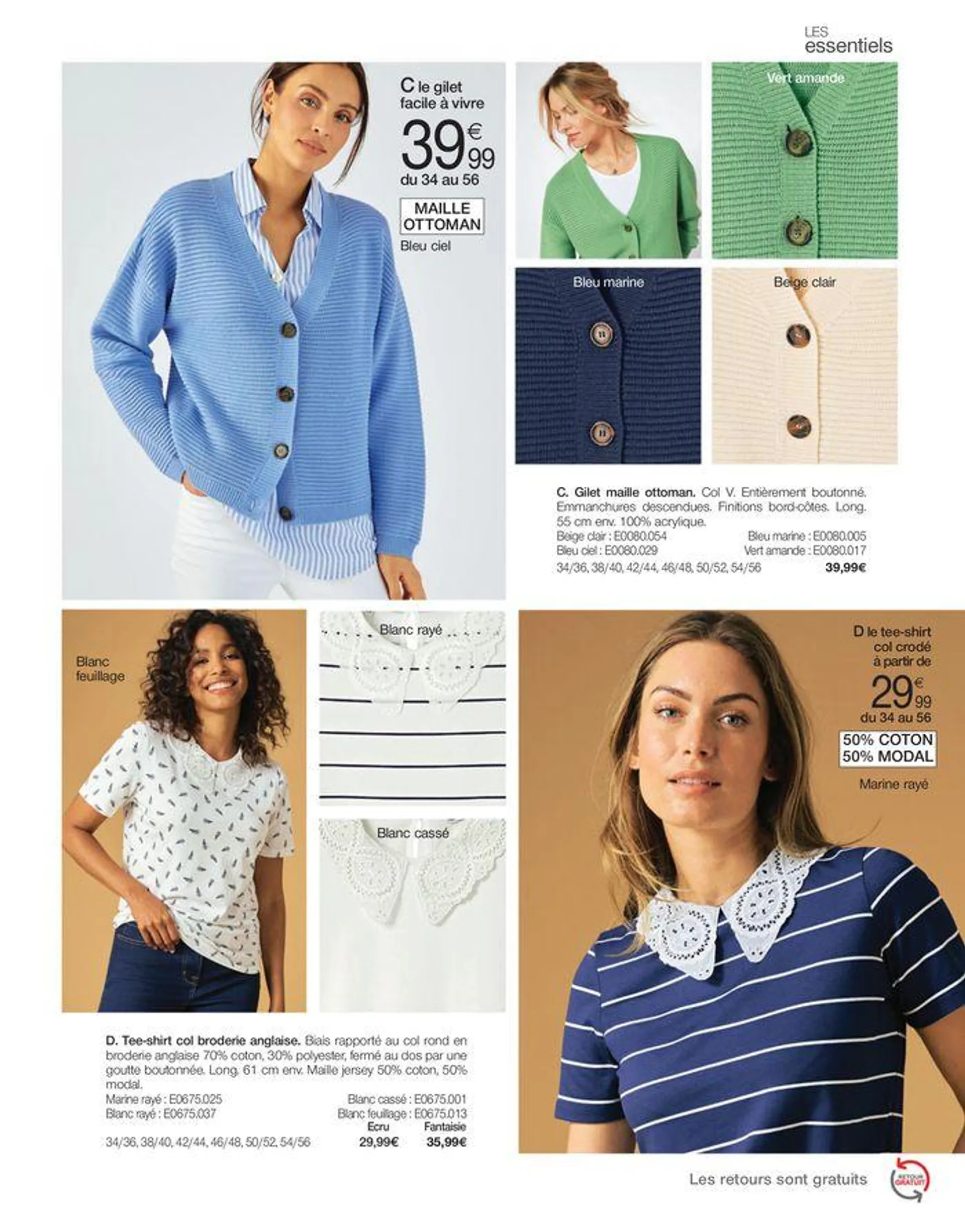 Le confort me donne du style du 10 mai au 31 octobre 2024 - Catalogue page 37