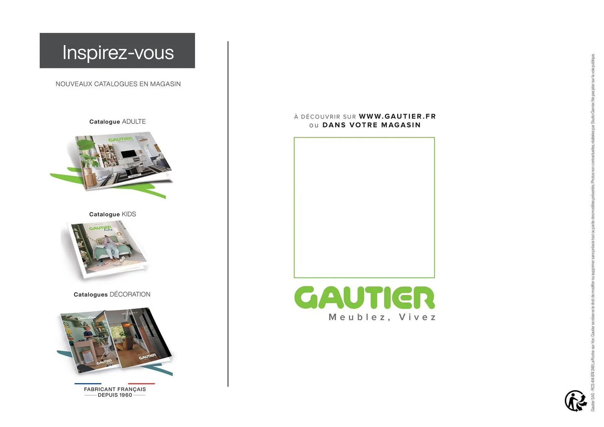 Catalogue Gautier du 26 décembre au 30 septembre 2024 - Catalogue page 8