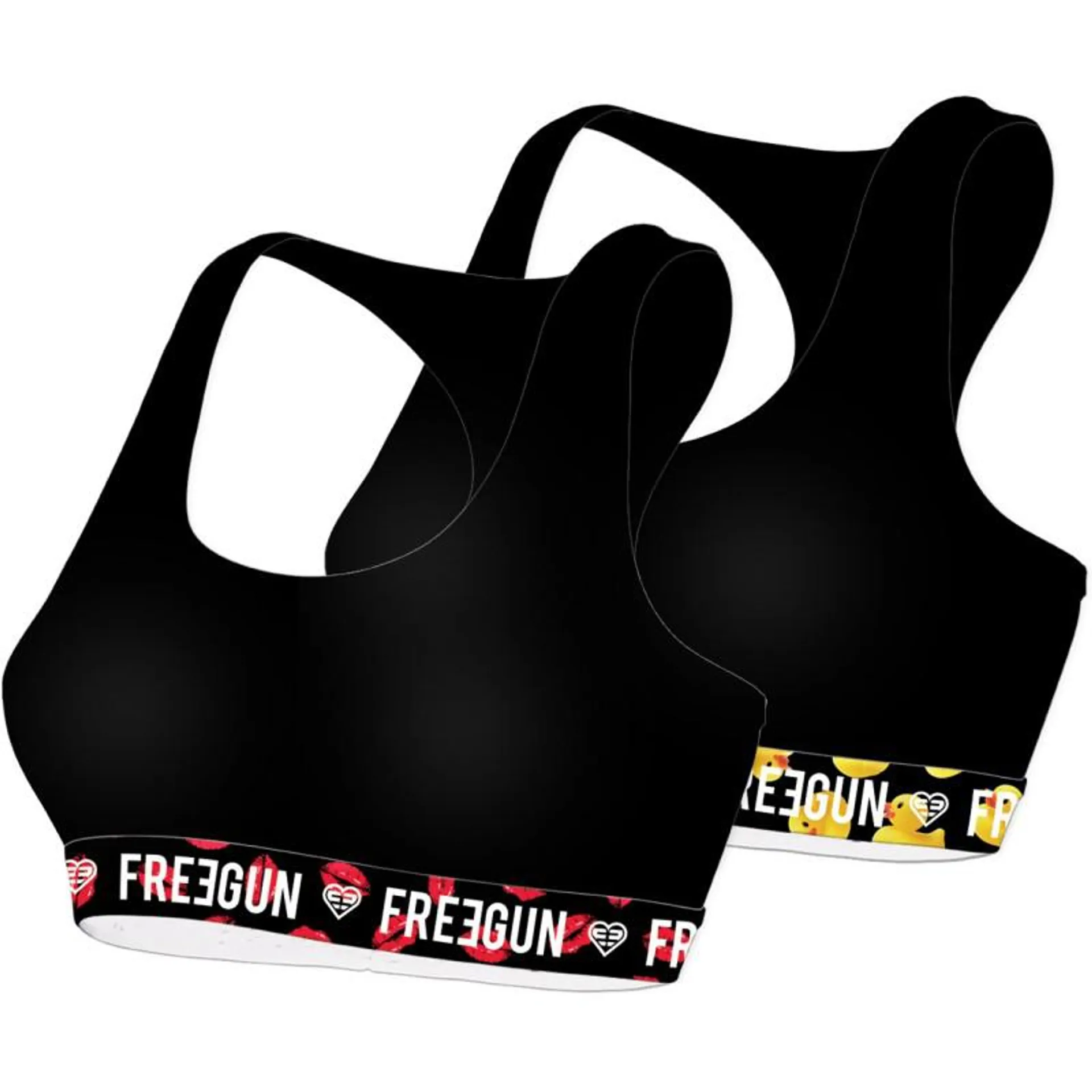 Lot de 2 Brassières Freegun femme Best Of Anniversary Fun