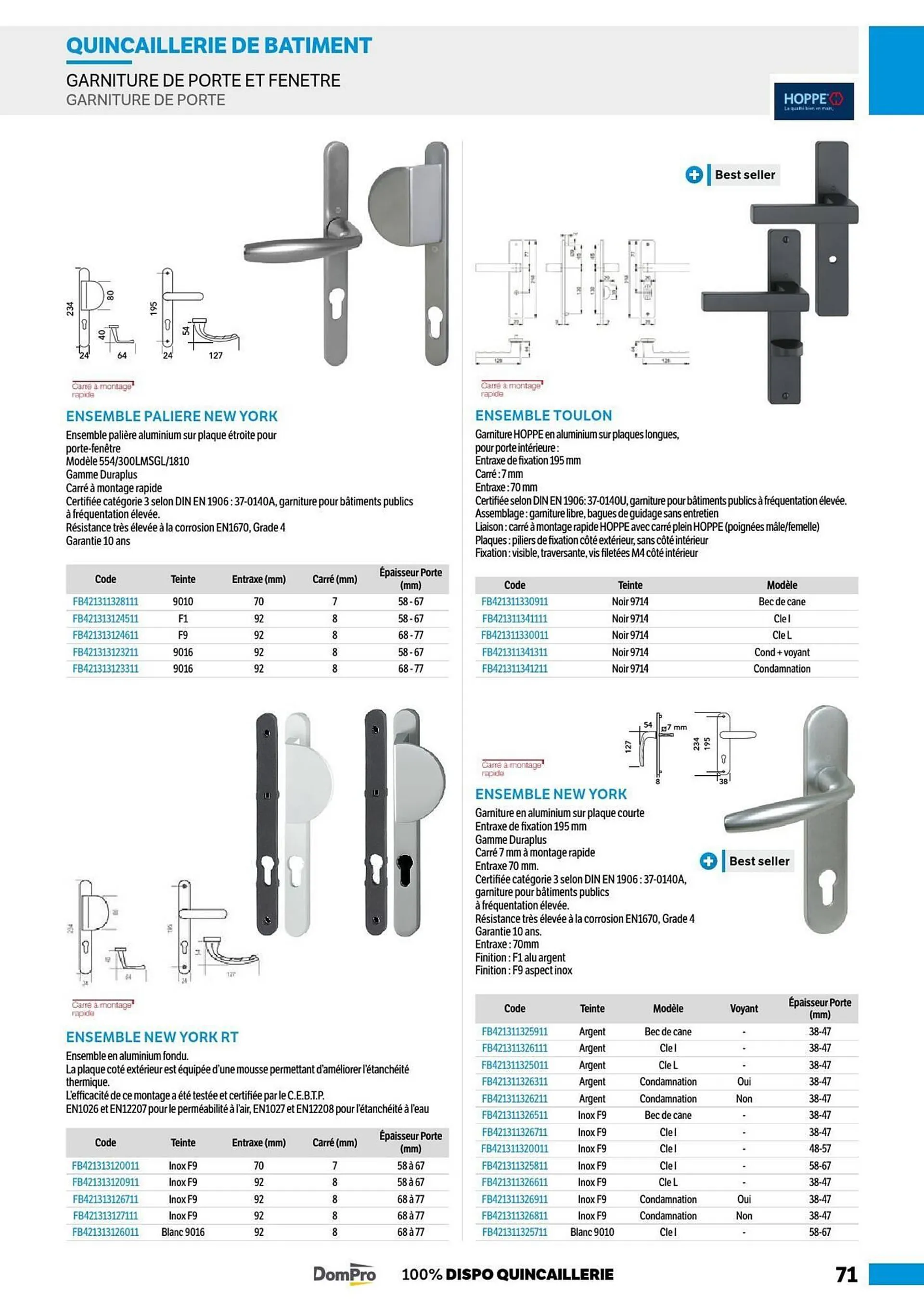 Catalogue DomPro - 71