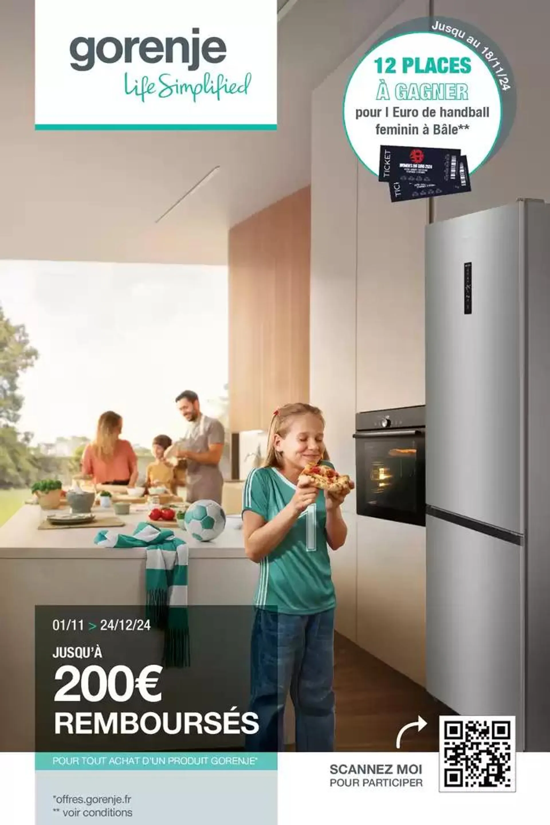 OFFRE Gorenje : jusquà 200€ remboursés ! - 1