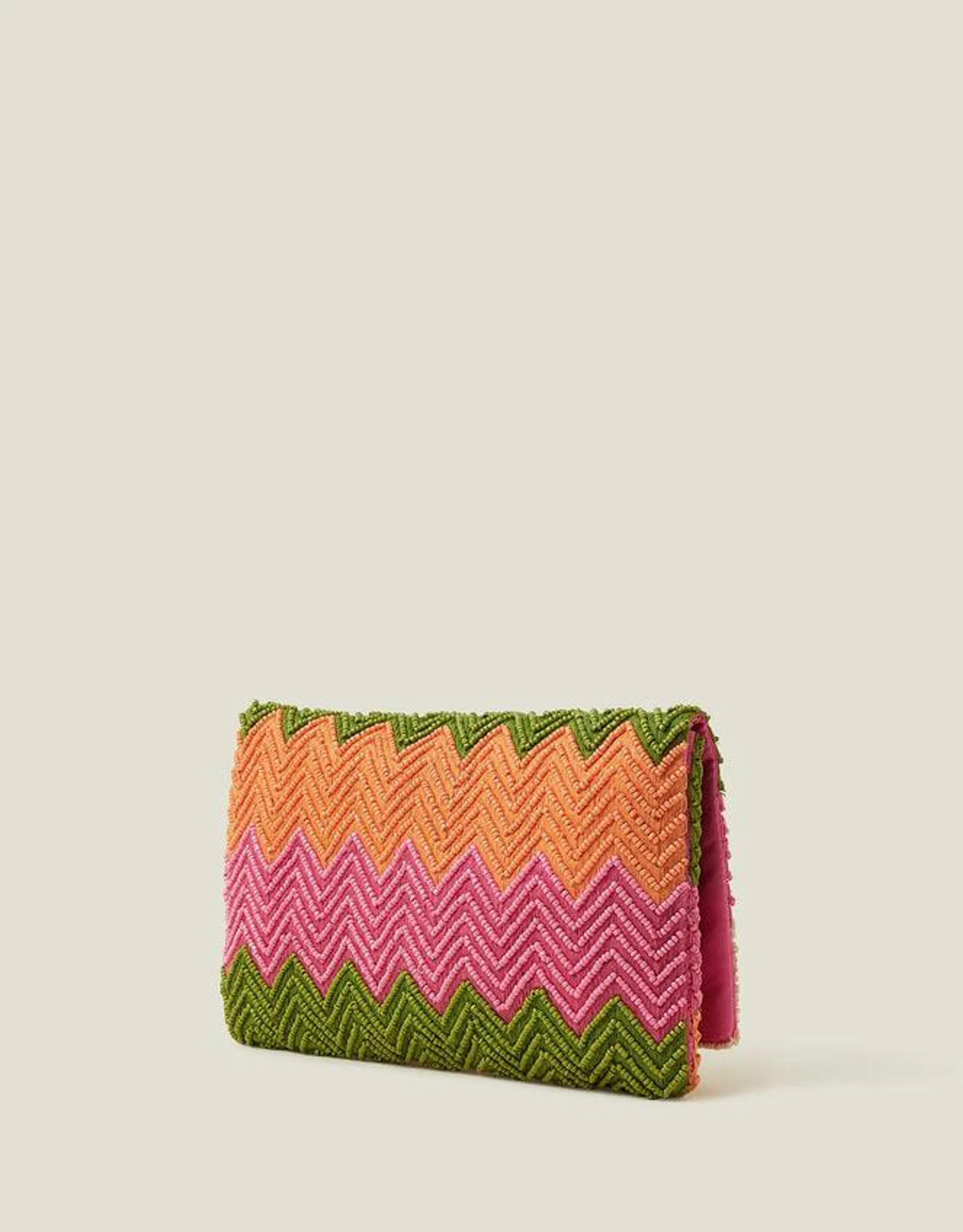 Zig Zag Clutch Bag