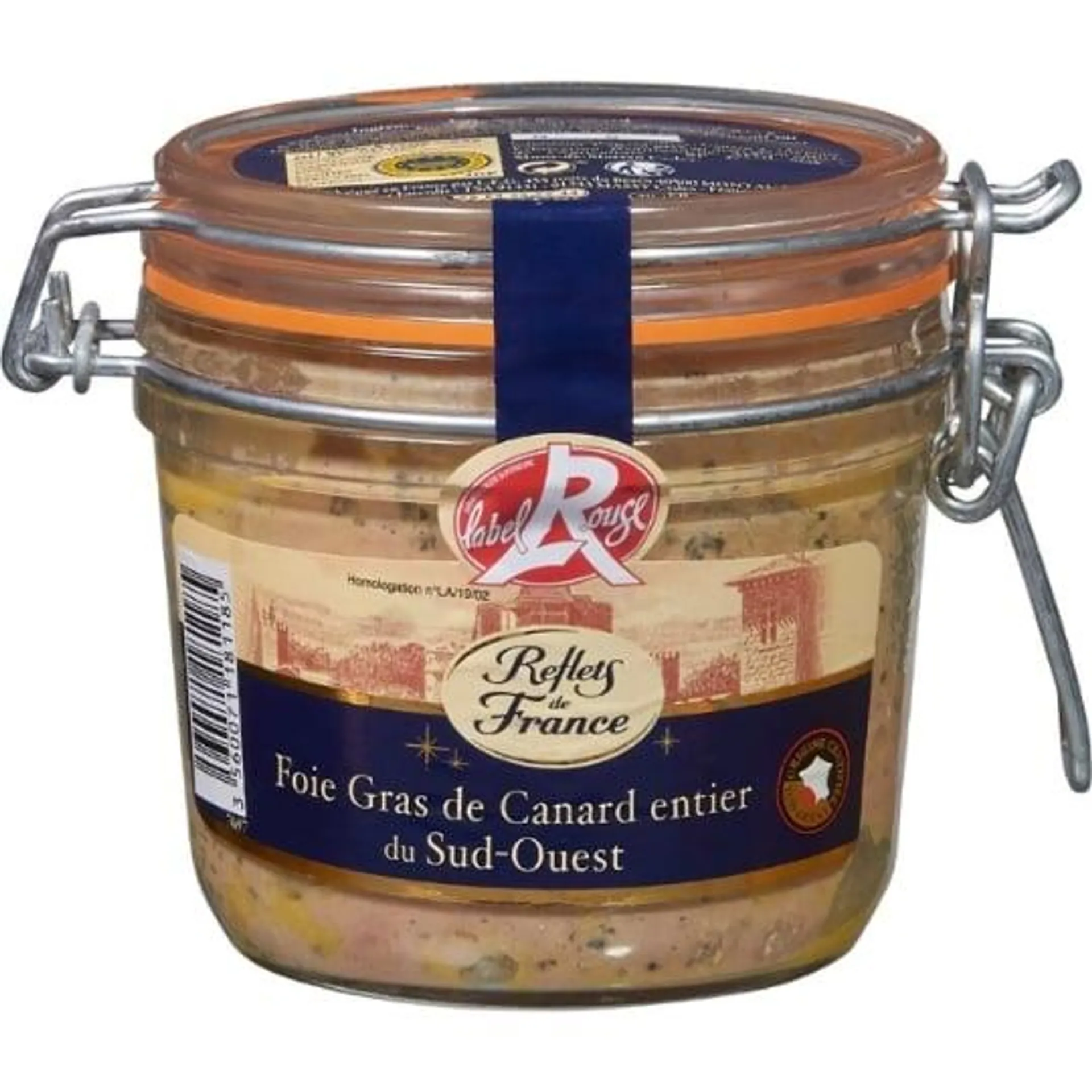 Foie gras de canard entier du Sud Ouest Label Rouge REFLETS DE FRANCE