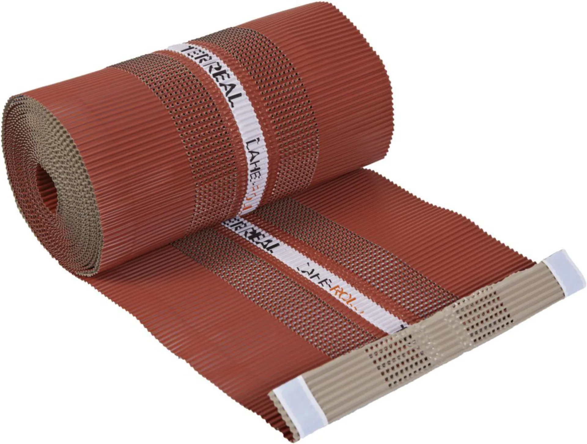 Closoir souple ventilé aluminium LAHE ROLL - Rouge - 37cm x 10m x Lahera