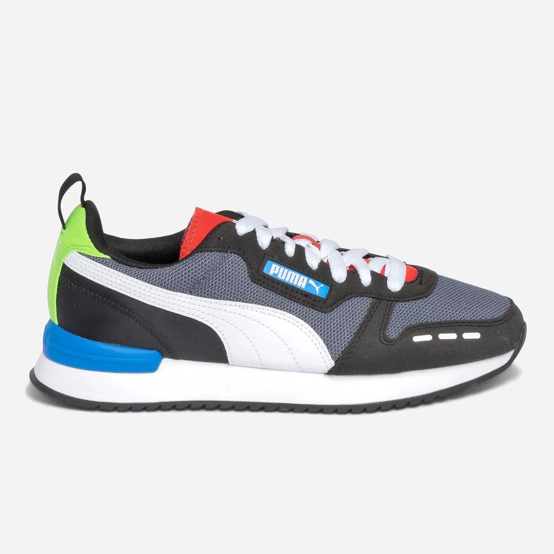 Tennis PUMA grise, noir, blanc et rouge