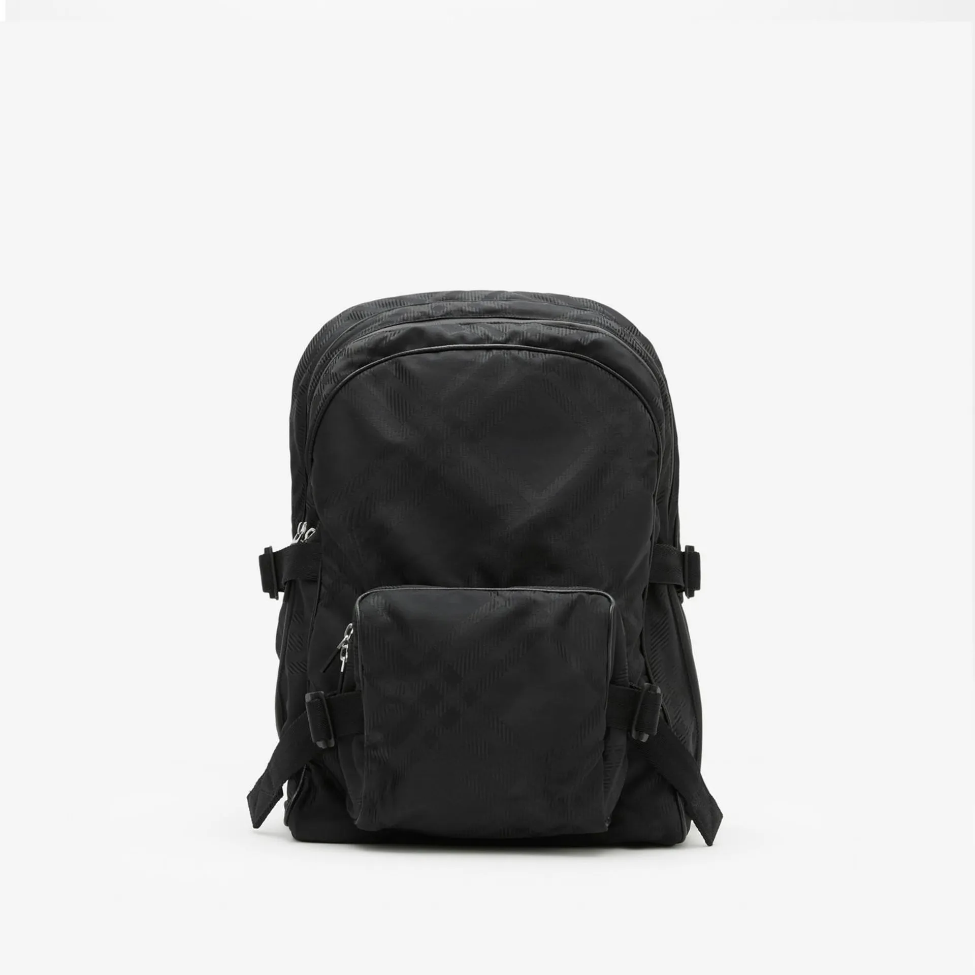 Check Jacquard Backpack