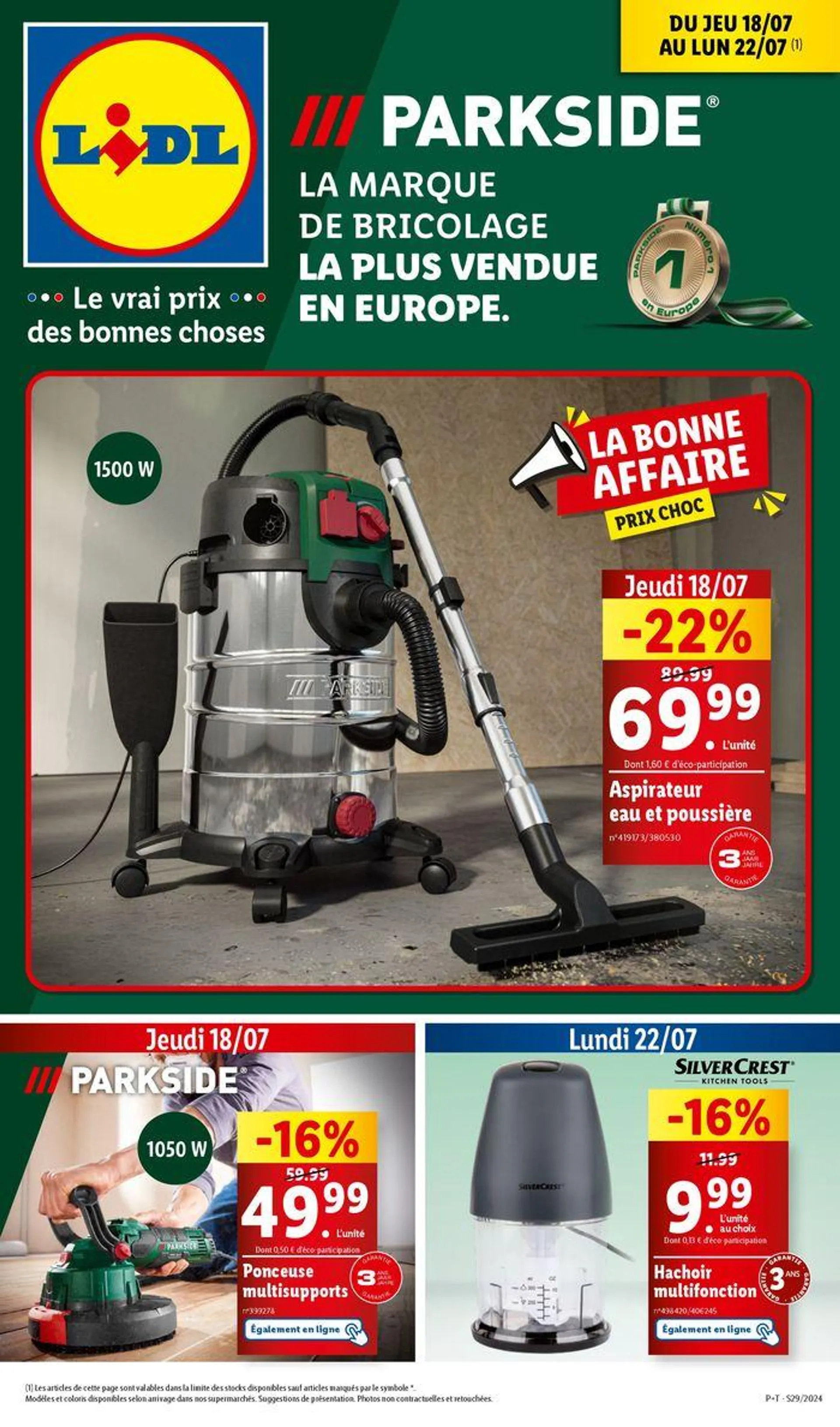 Pour tous les fans de cuisine et bricolage, des réductions vous attendent chez Lidl ! - 1