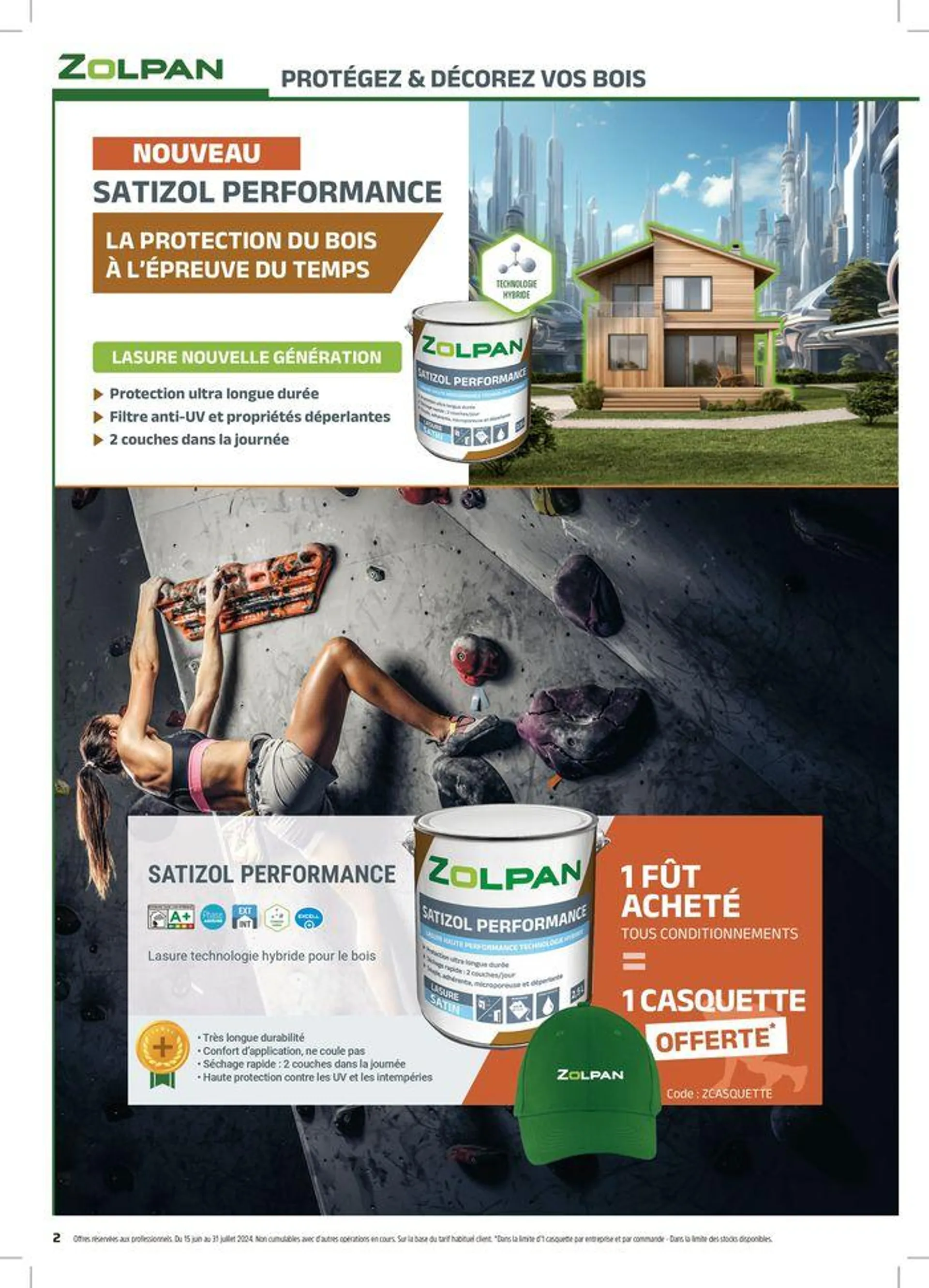 Zolpan RDV Promos Sports 2024 du 26 juin au 31 juillet 2024 - Catalogue page 2