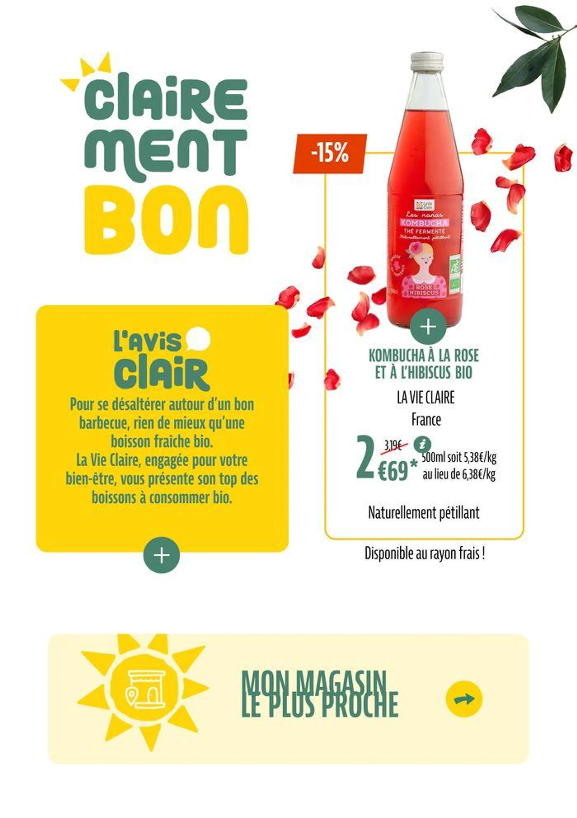 TOUTES NOS PROMOS BIO POUR UN ÉTÉ SAVOUREUX du 1 juillet au 31 juillet 2024 - Catalogue page 26