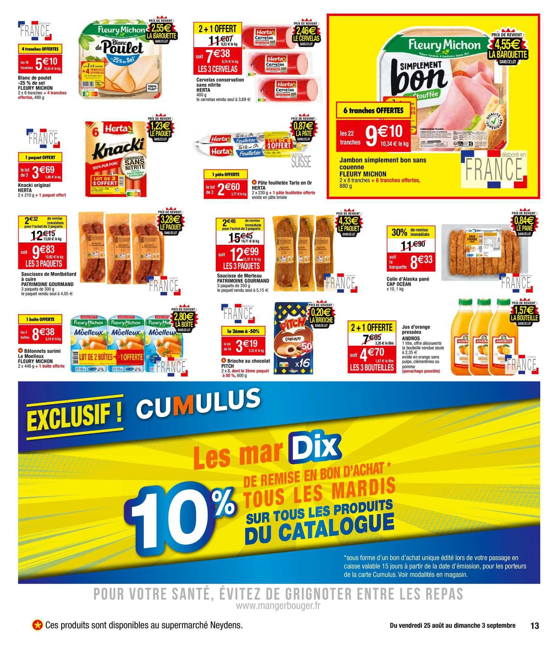 Catalogue Migros France du 23 août au 29 août 2023 - Catalogue page 13