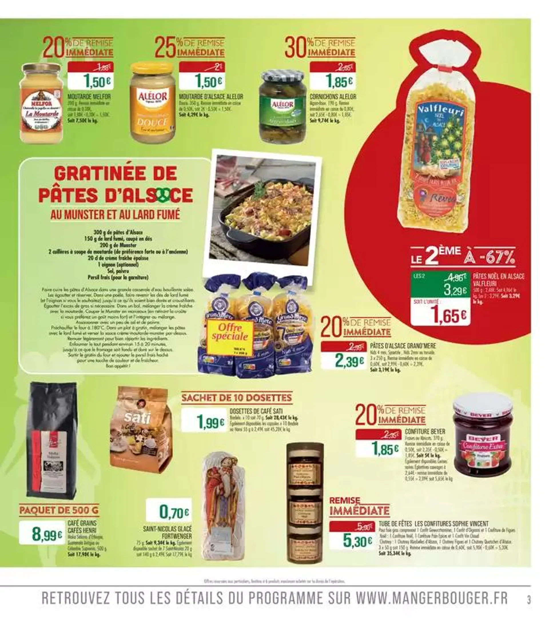 SAVEURS ALSACIENNES AUTEHNTIQUES du 2 décembre au 7 décembre 2024 - Catalogue page 3