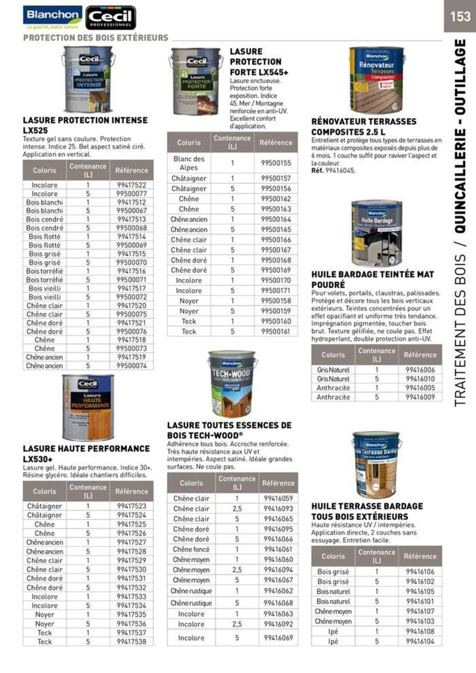 GUIDE SPÉCIAL 2024 BOIS • CONSTRUCTION & RÉNOVATION du 25 avril au 31 décembre 2024 - Catalogue page 59