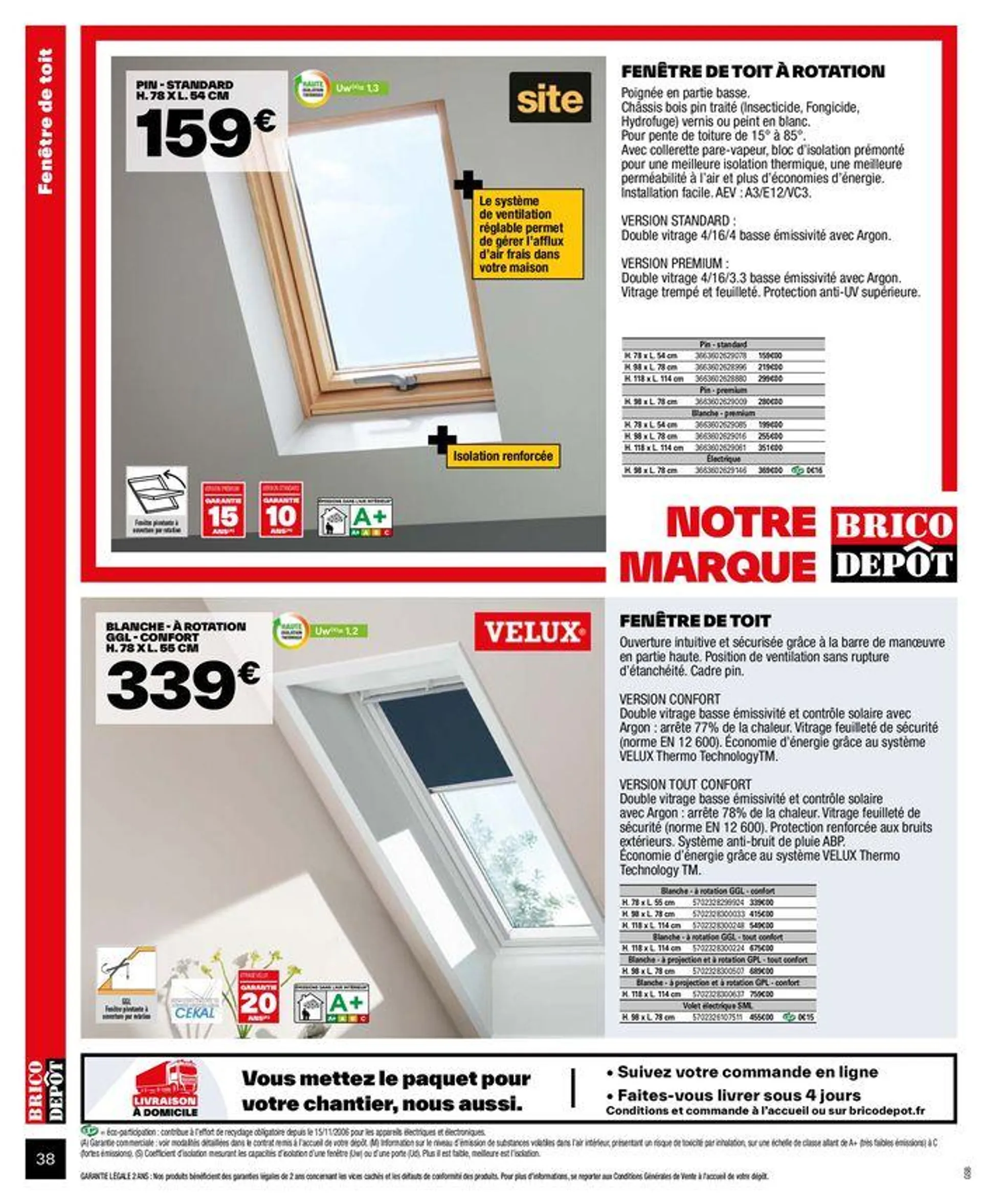 Je rénove mes espaces du 20 juin au 4 août 2024 - Catalogue page 38