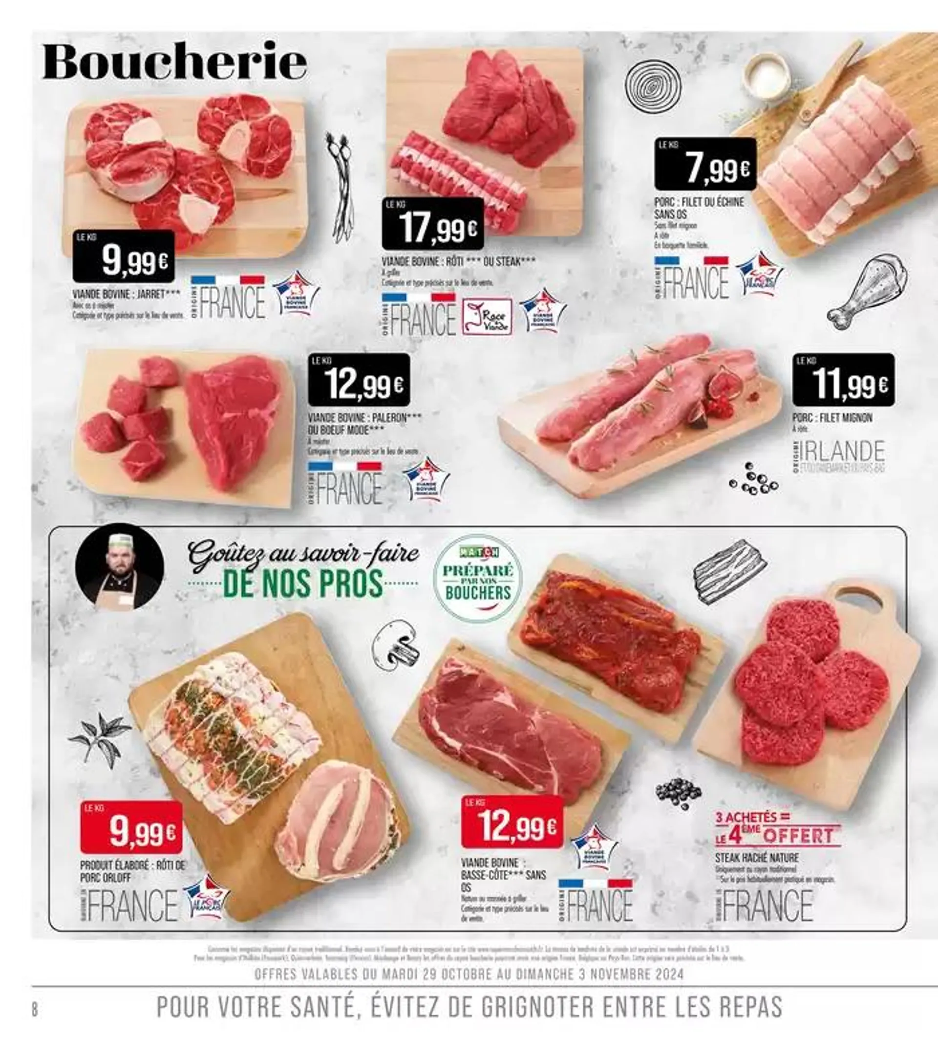 MAXI Supermarché MAtch du 29 octobre au 10 novembre 2024 - Catalogue page 8