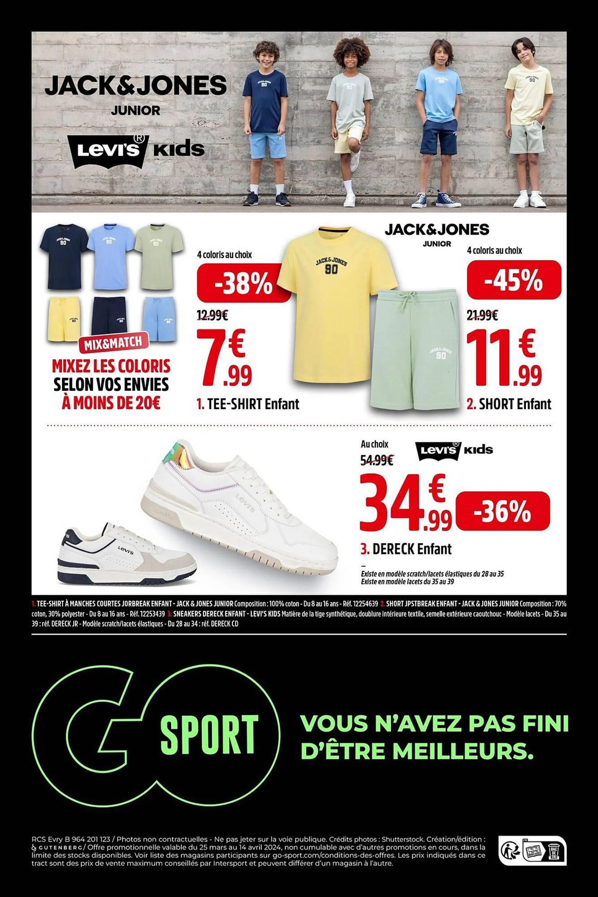 Catalogue Go Sport du 9 avril au 28 avril 2024 - Catalogue page 8