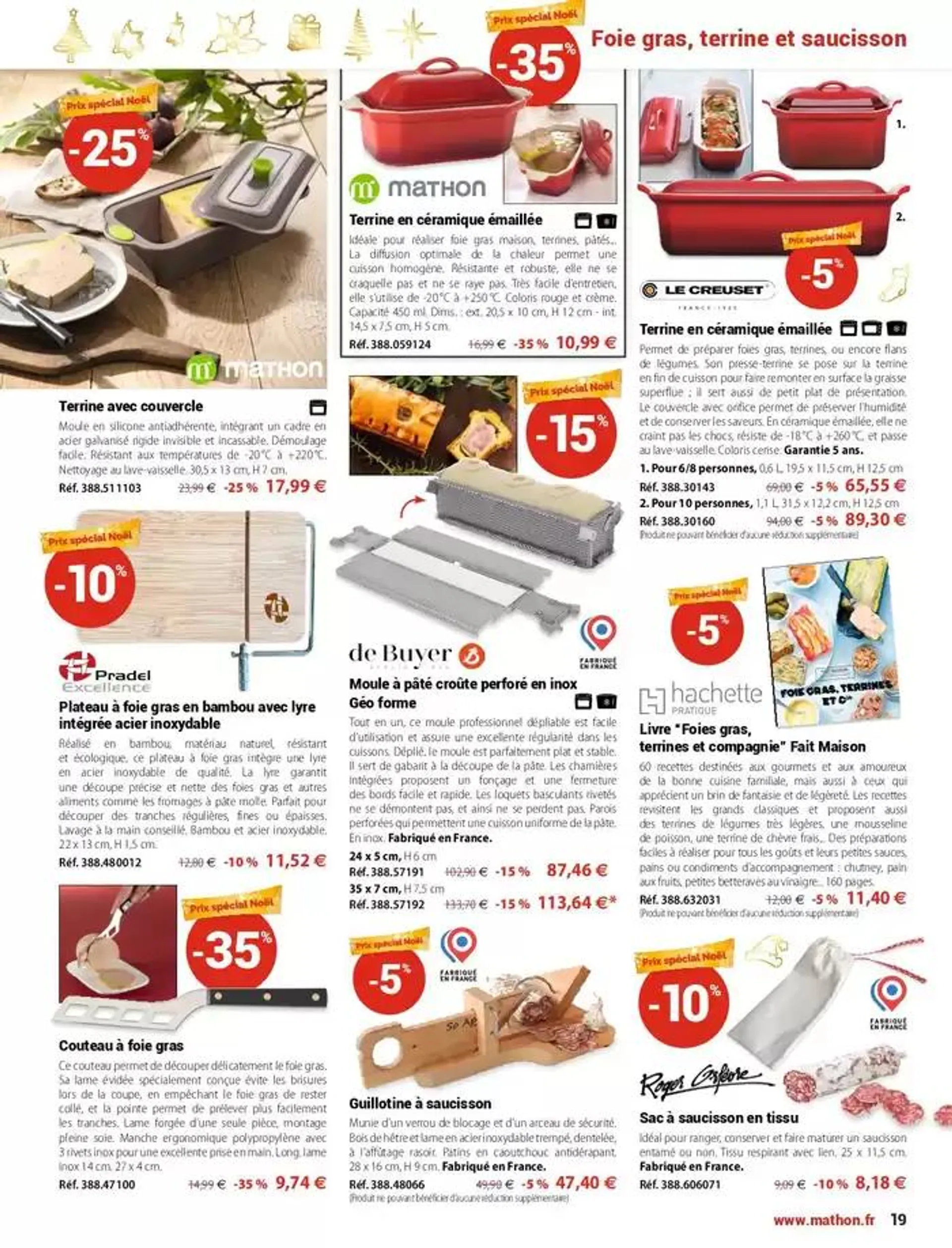  Noël Gourmand du 21 octobre au 31 décembre 2024 - Catalogue page 19