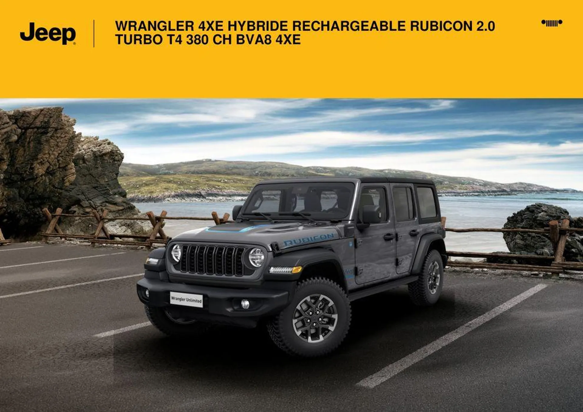 WRANGLER 4XE HYBRIDE RECHARGEABLE RUBICON 2.0 TURBO T4 380 CH BVA8 4XE_2 - 1