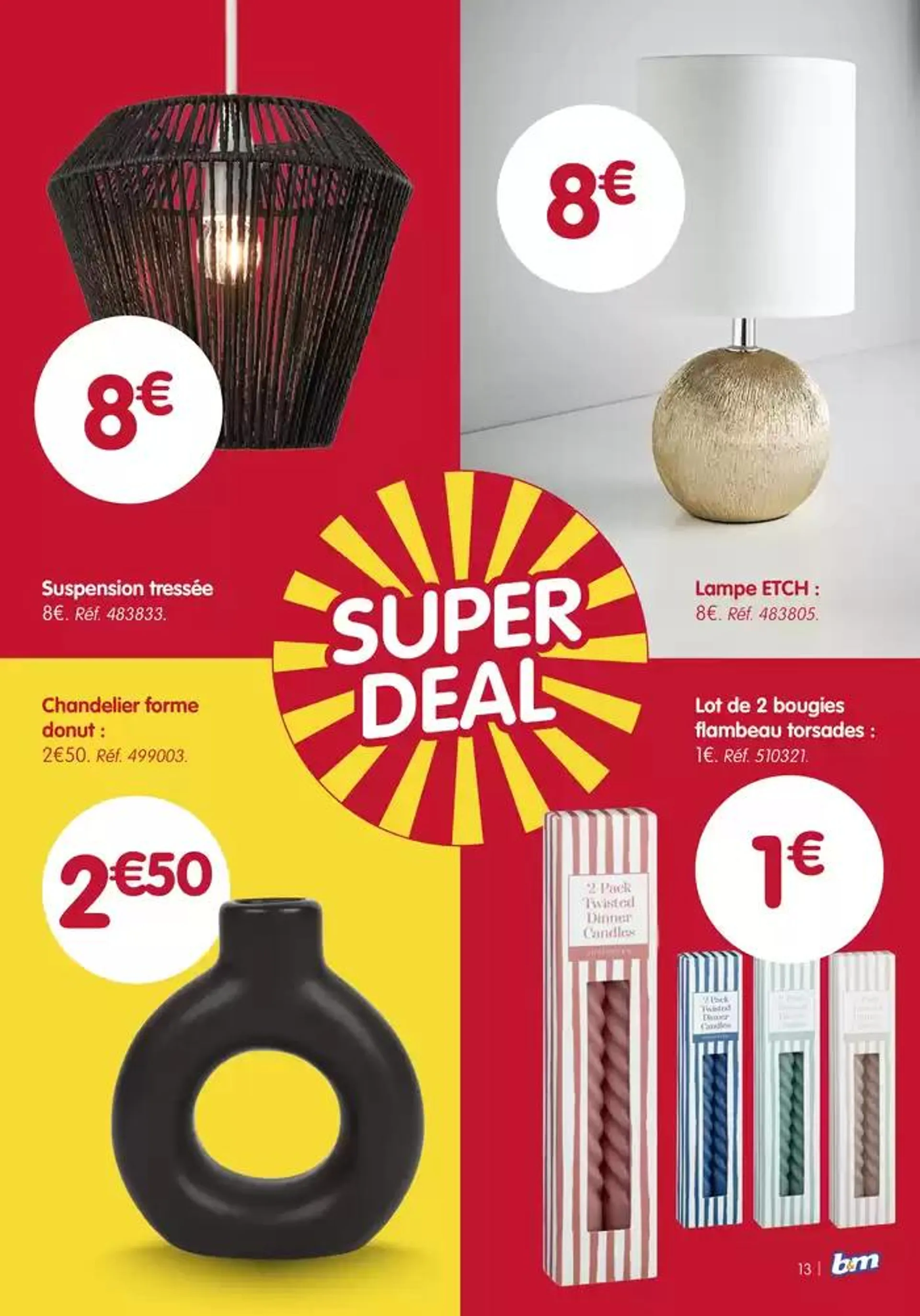 B&M: Super Deal du 26 décembre au 28 janvier 2025 - Catalogue page 13