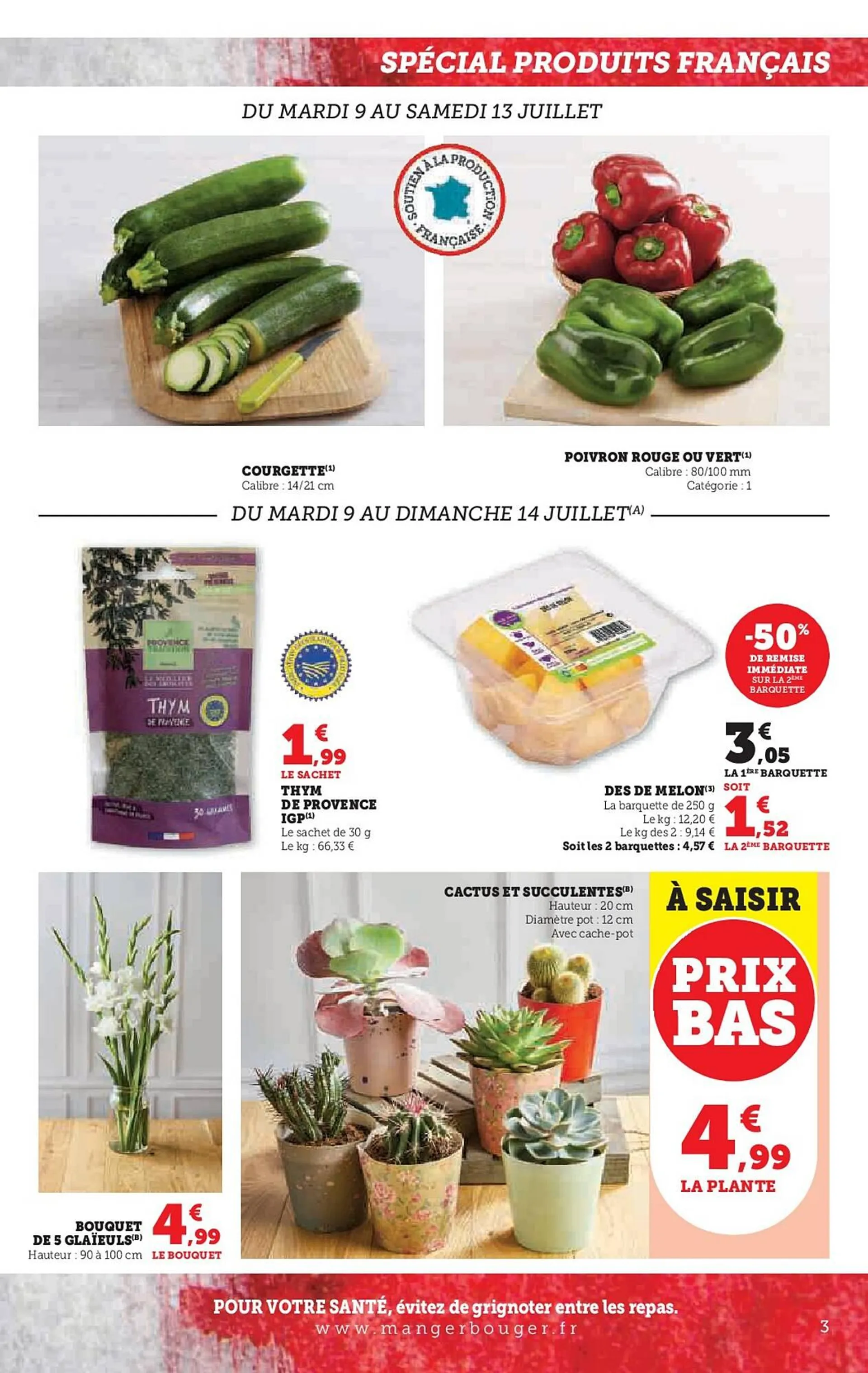 Catalogue U Express du 9 juillet au 14 juillet 2024 - Catalogue page 3