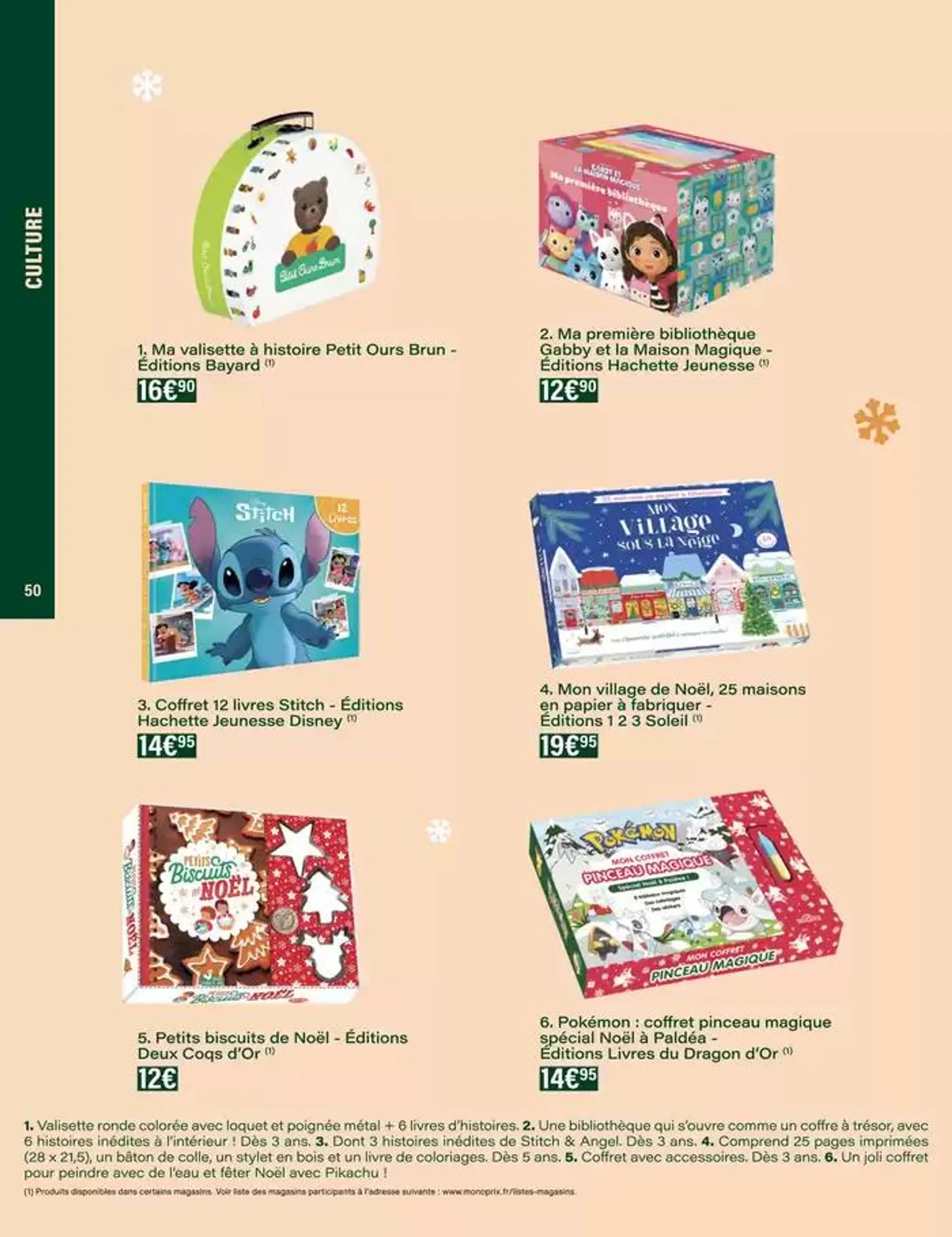 Les jouets de Noël du 25 octobre au 31 décembre 2024 - Catalogue page 50