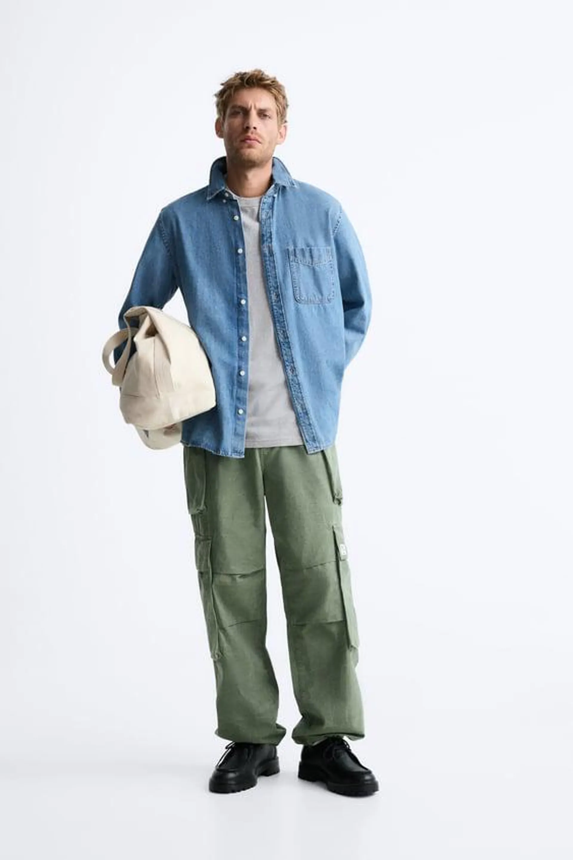 PARACHUTE CARGO TROUSERS