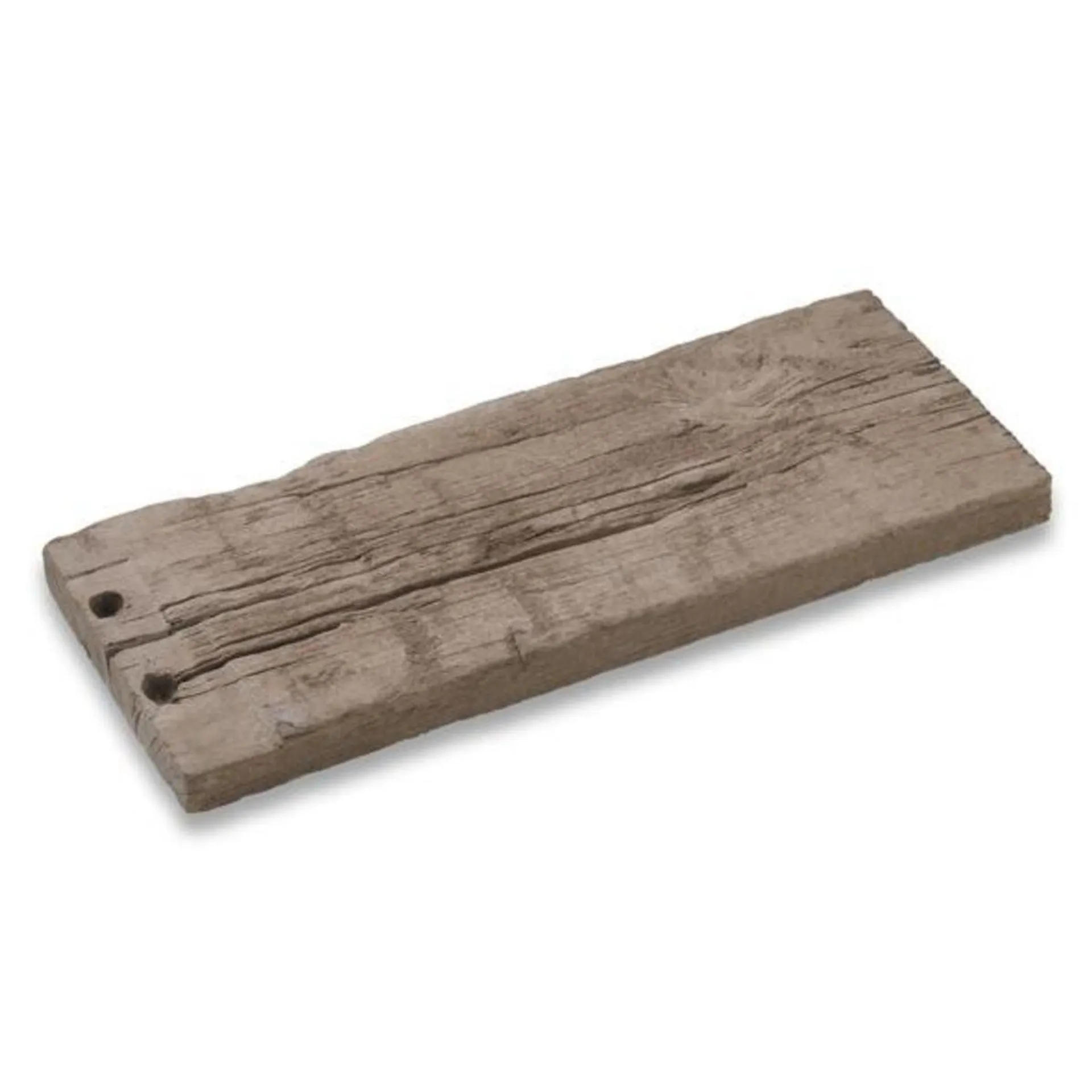 Traverses de jardin imitation chemin de fer - Chêne - 65 x 25 x H 4 cm - Marron