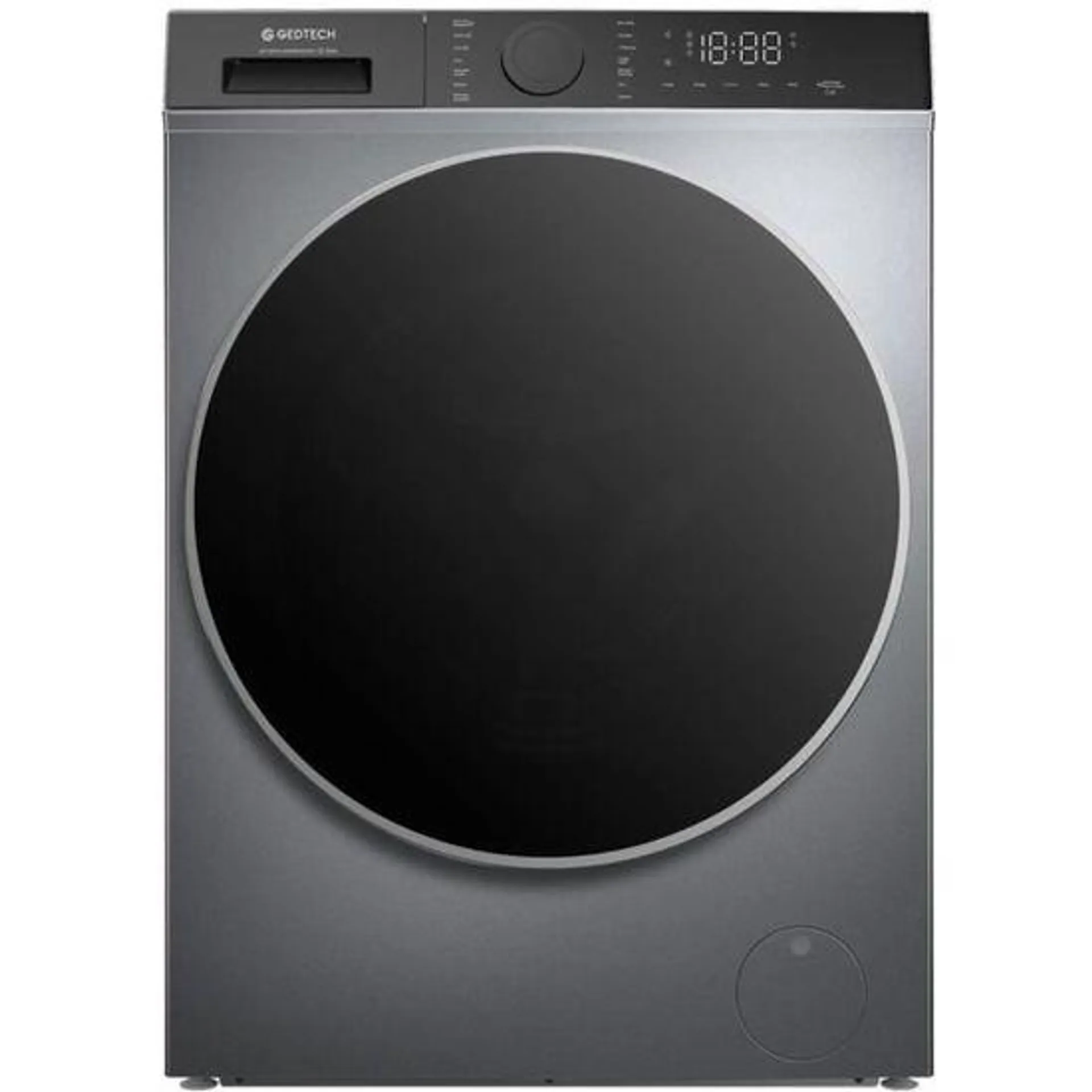 GEDTECH - Lave-Linge SteamSeries 9 Kgs - GLL90A1400SL - 1400 Trs/min - Fonction vapeur - Classe A - Charge frontale - Antibactérien