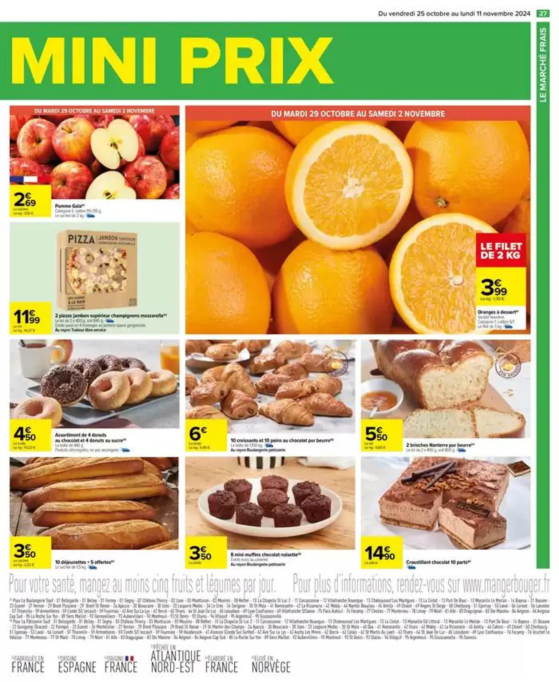 MAXI FORMAT MINI PRIX du 25 octobre au 11 novembre 2024 - Catalogue page 27