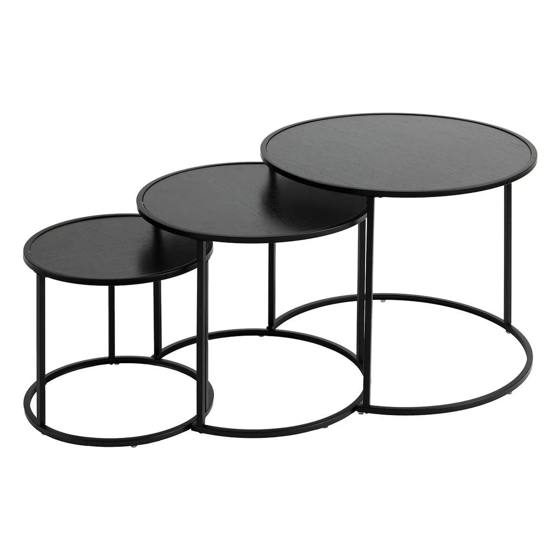 Lot de 3 tables d'appoint "Noan"