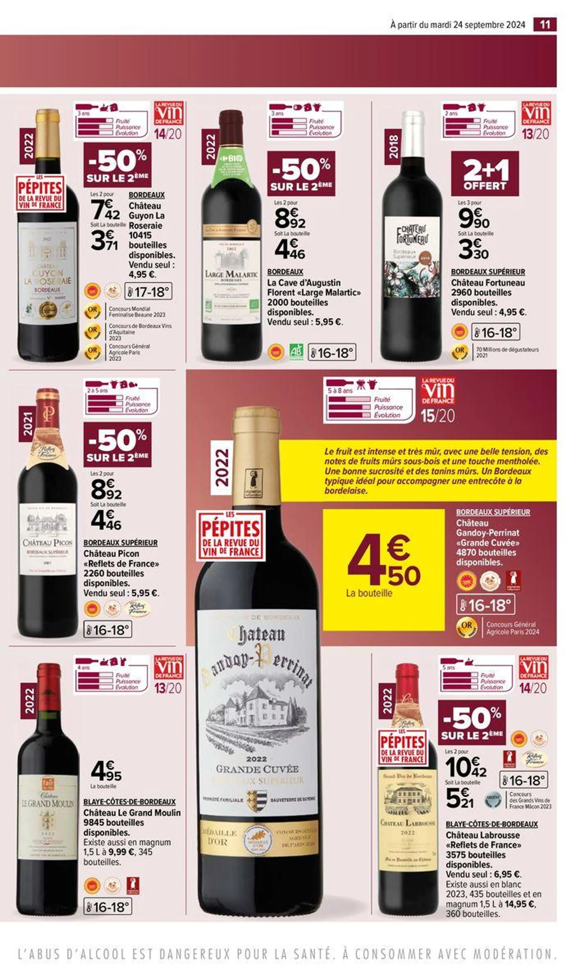 FOIRE AUX VINS D'AUTOMNE du 24 septembre au 7 octobre 2024 - Catalogue page 13