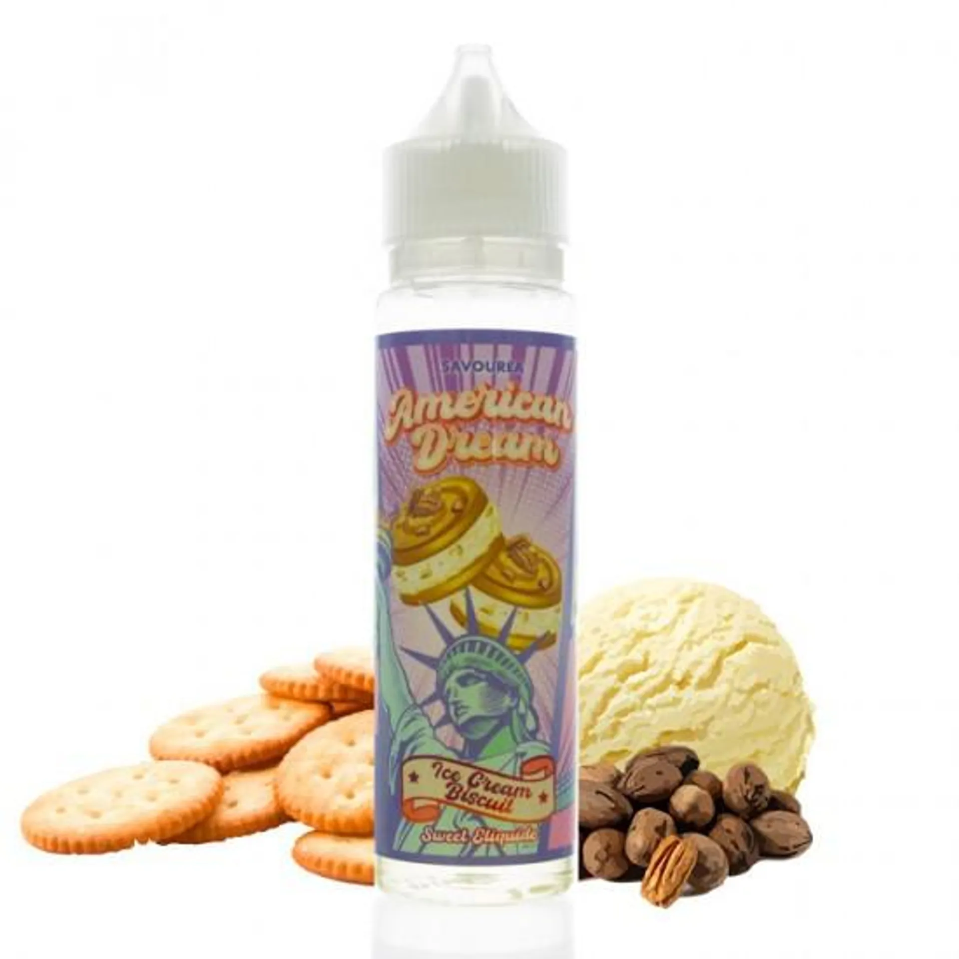 ICE CREAM BISCUIT 50ML AMERICAN DREAM