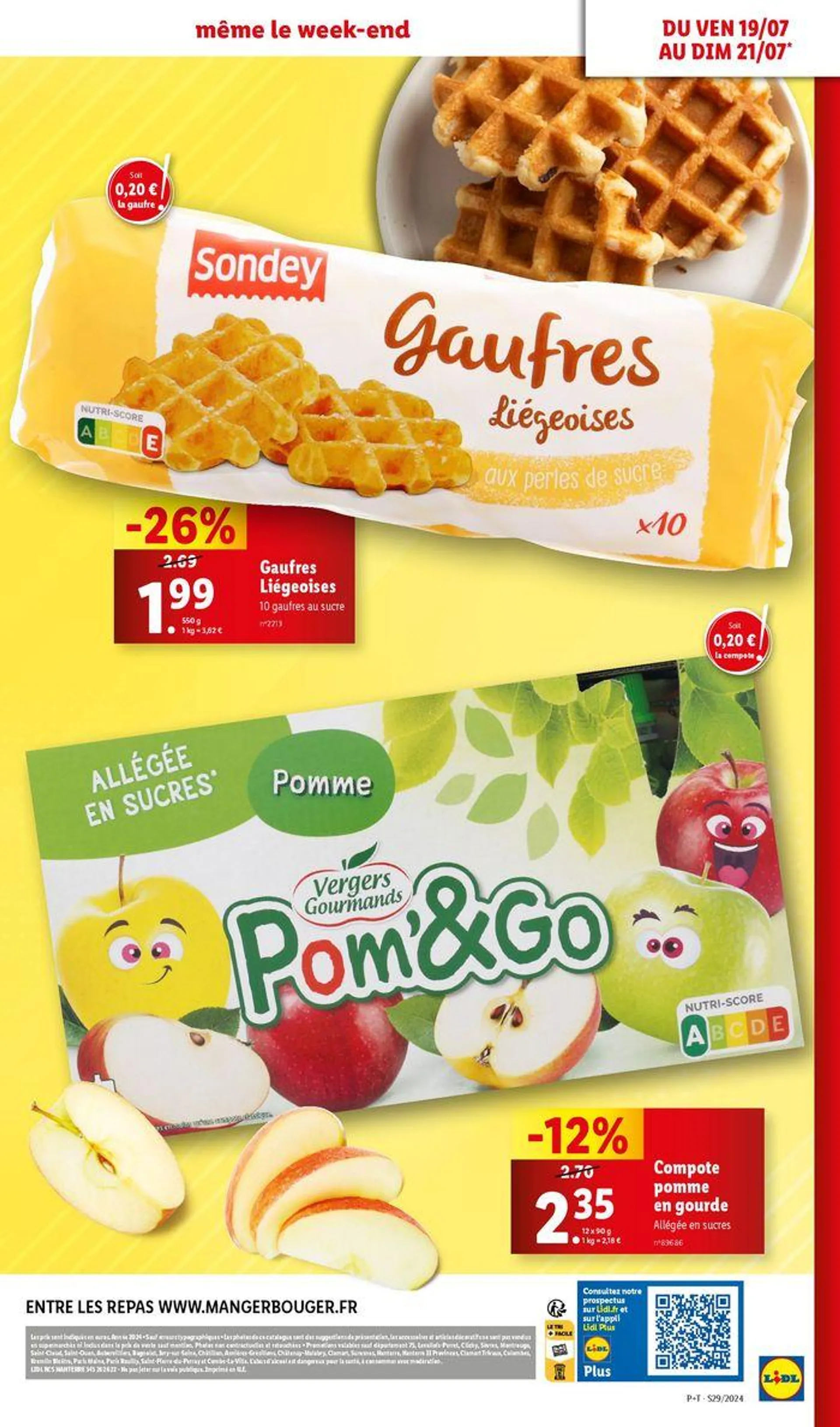 Faites le plein de courses et profitez des petits prix Lidl sur vos articles du quotidien  - 57