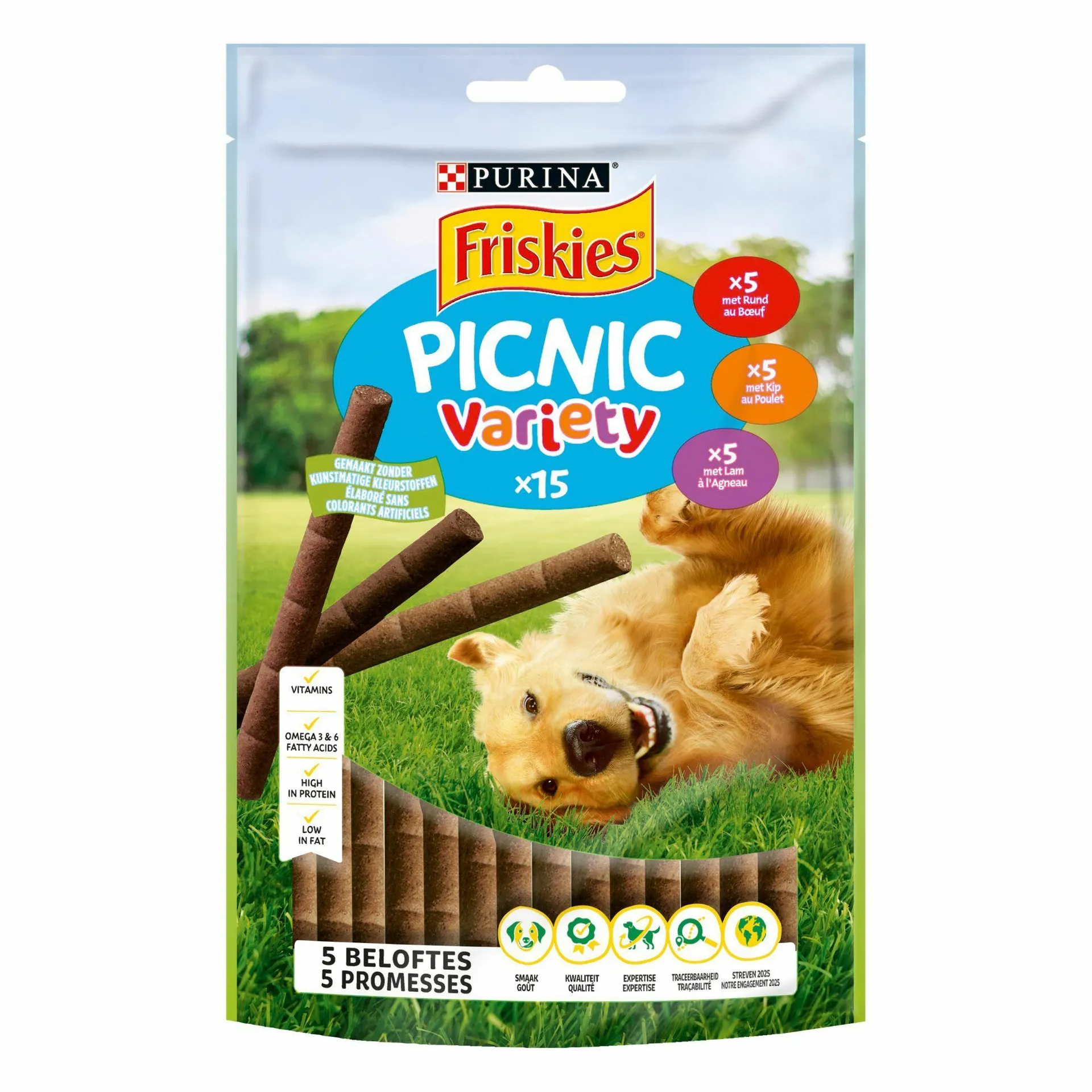 Friskies snack chien picnic variety 126g