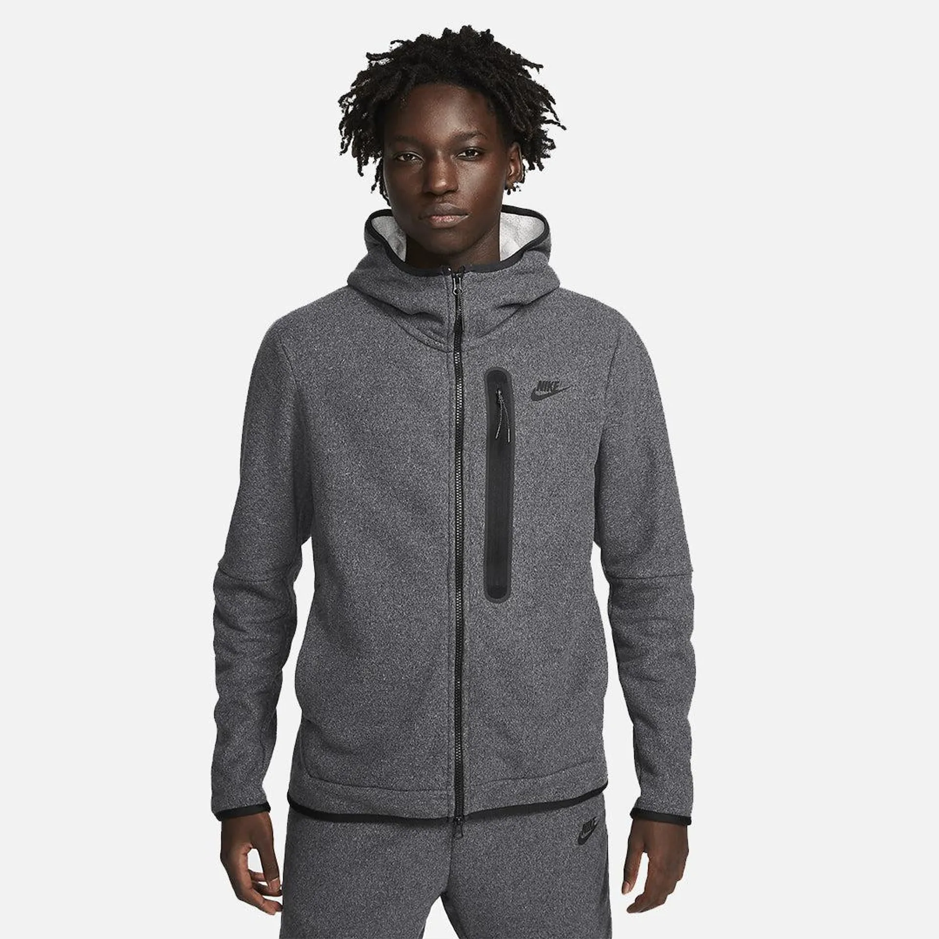 Nike Sportswear Tech Fleece Jacket - Grey/Black
