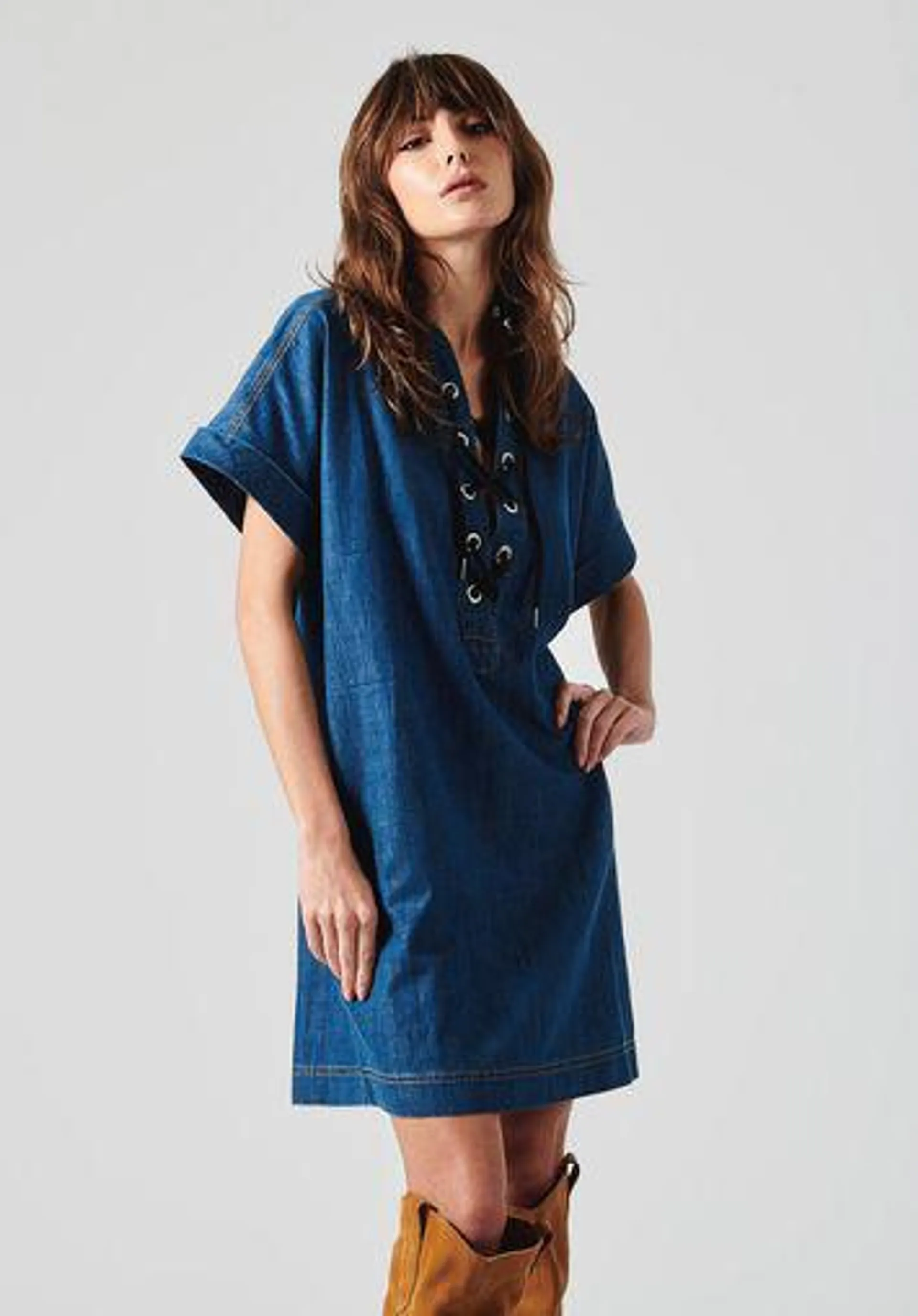 Robe en jean Femme