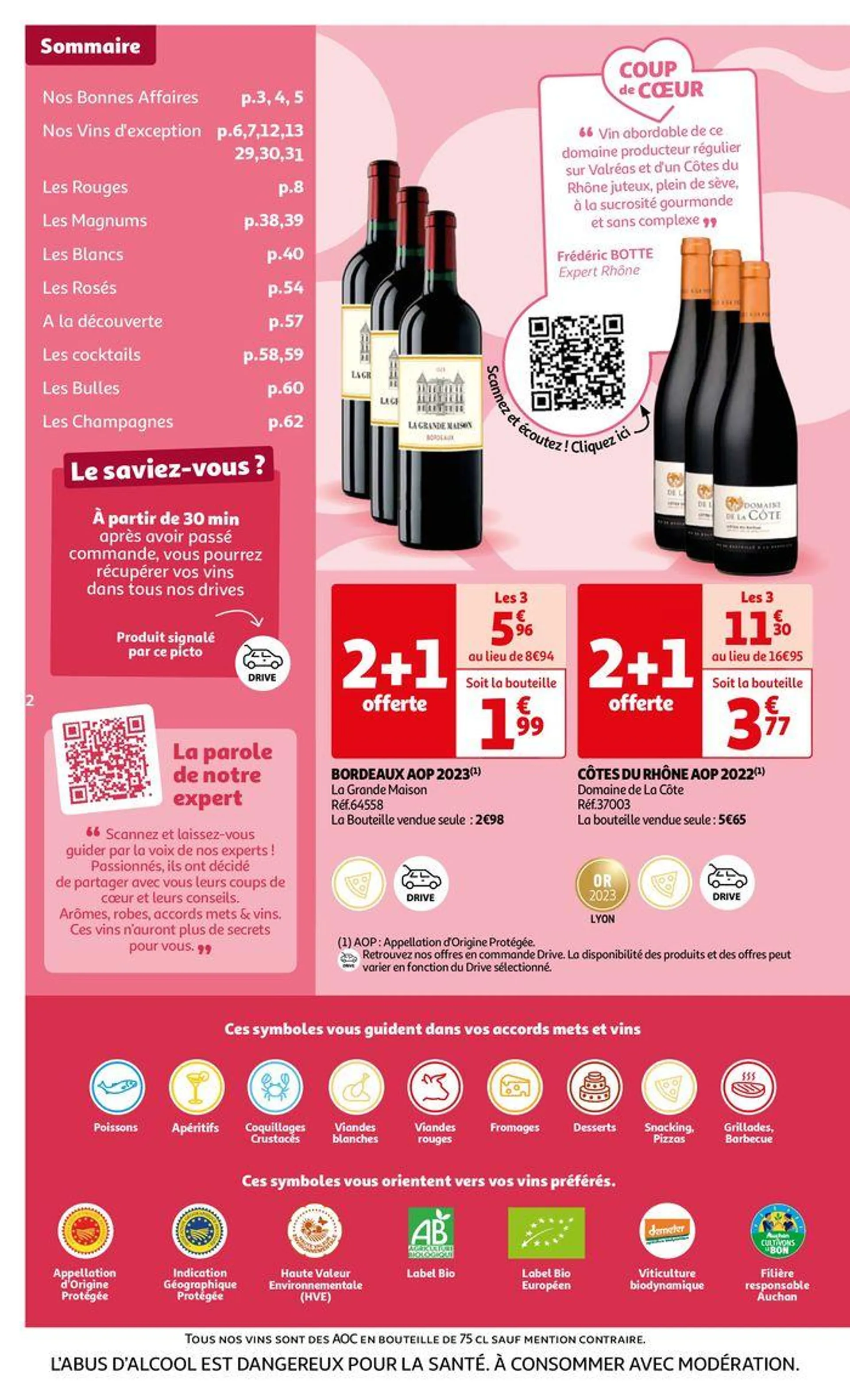 Foire au vins : Un grand choix de cuvées du 24 septembre au 7 octobre 2024 - Catalogue page 2