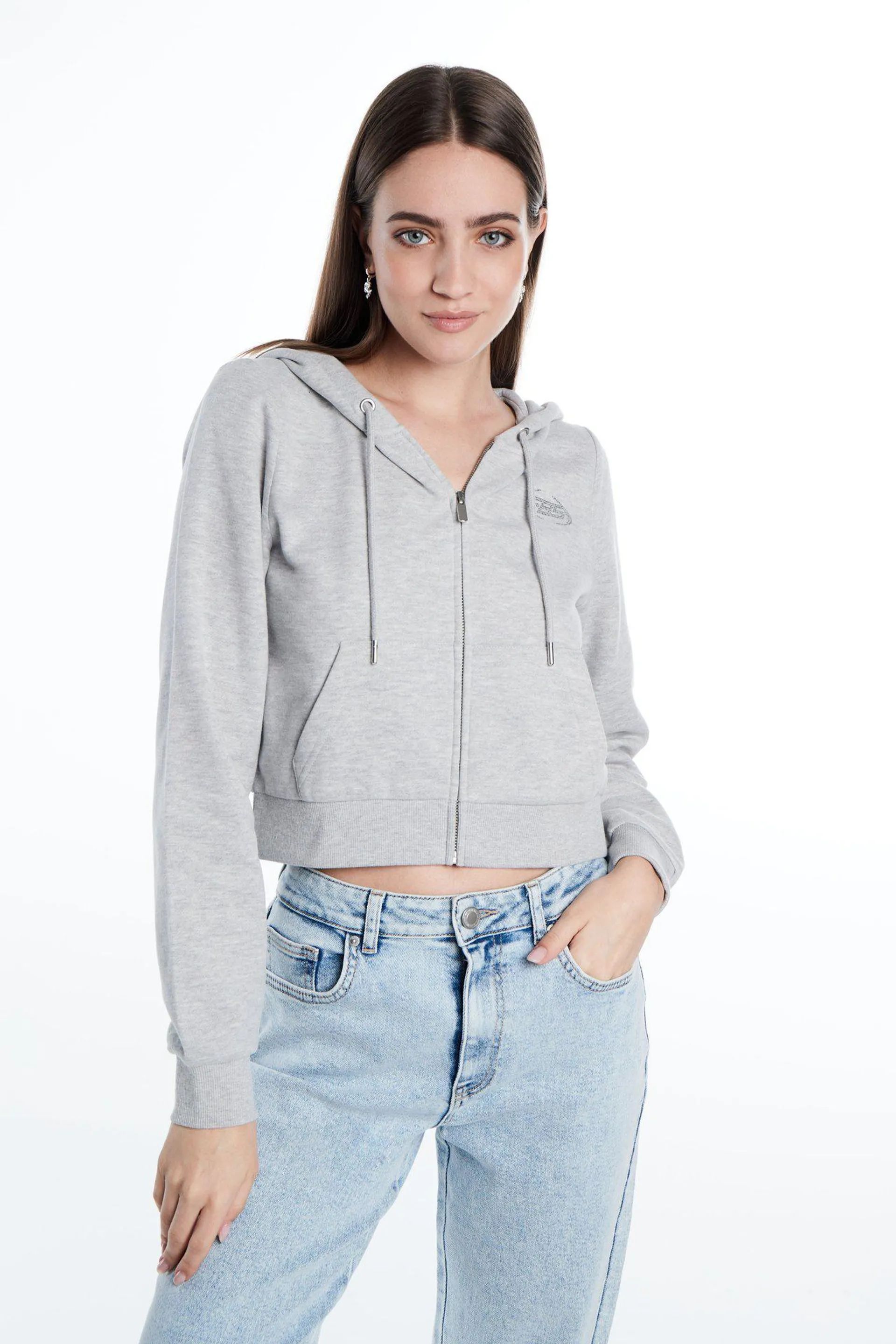 Sweat Jacket with zipper