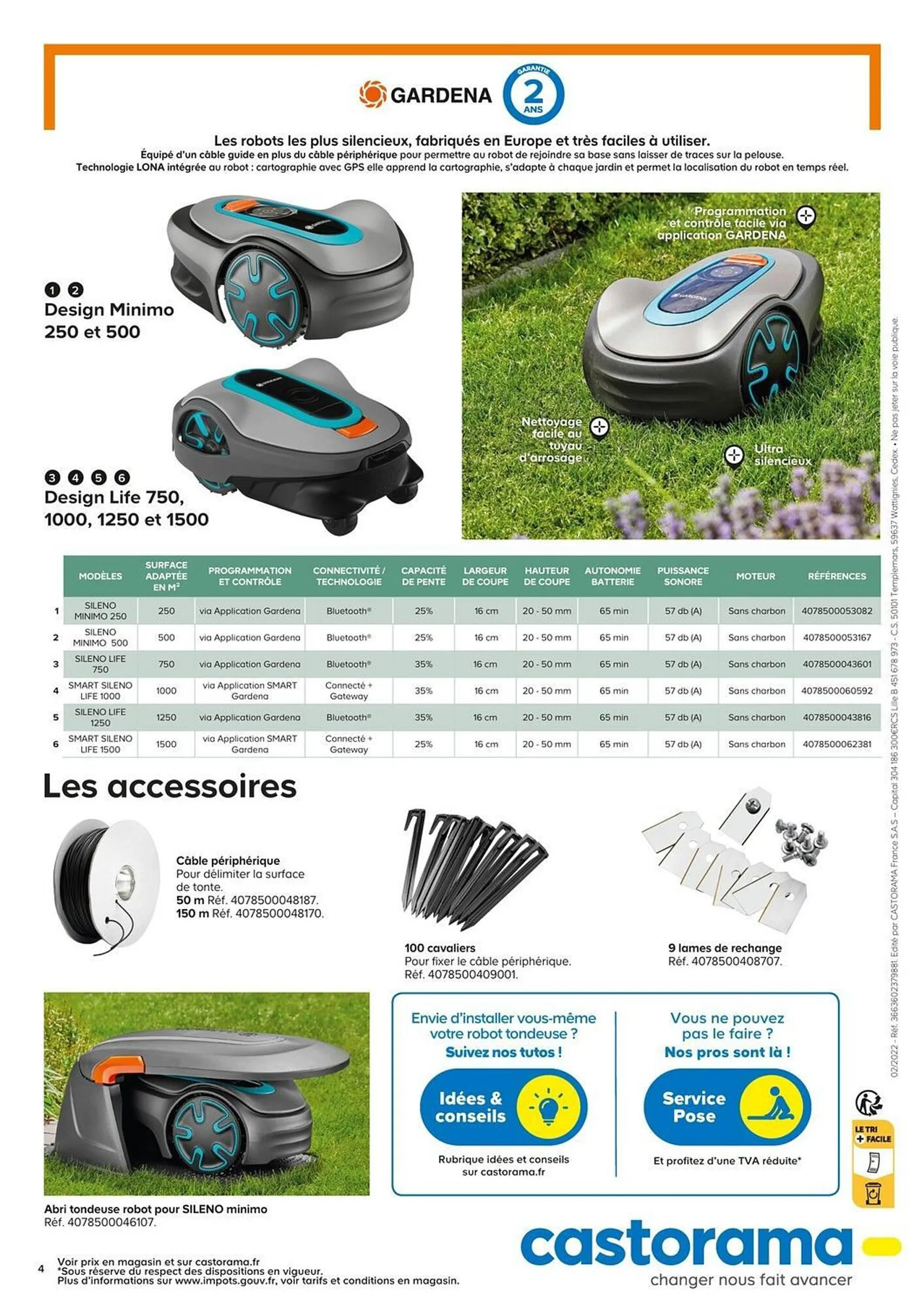 Catalogue Castorama - Robots tondeuses - 4