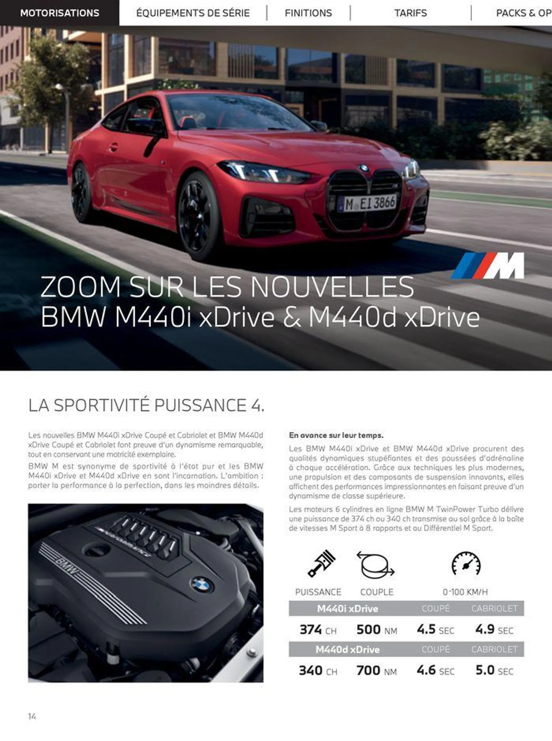 THE NEW 4 COUPÉ CABRIOLET du 26 juin au 31 janvier 2025 - Catalogue page 14