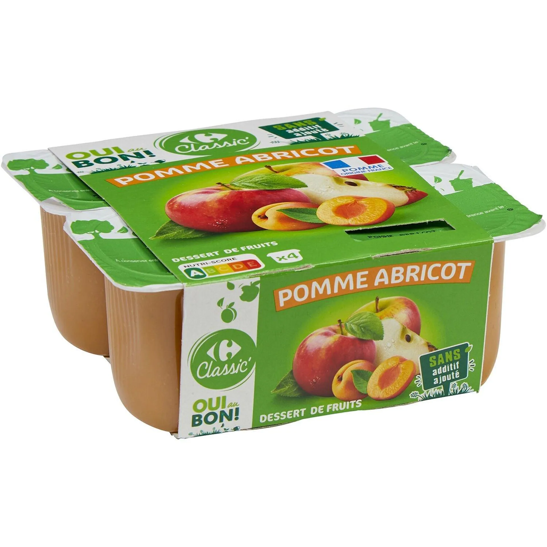 Compote Pomme Abricot CARREFOUR