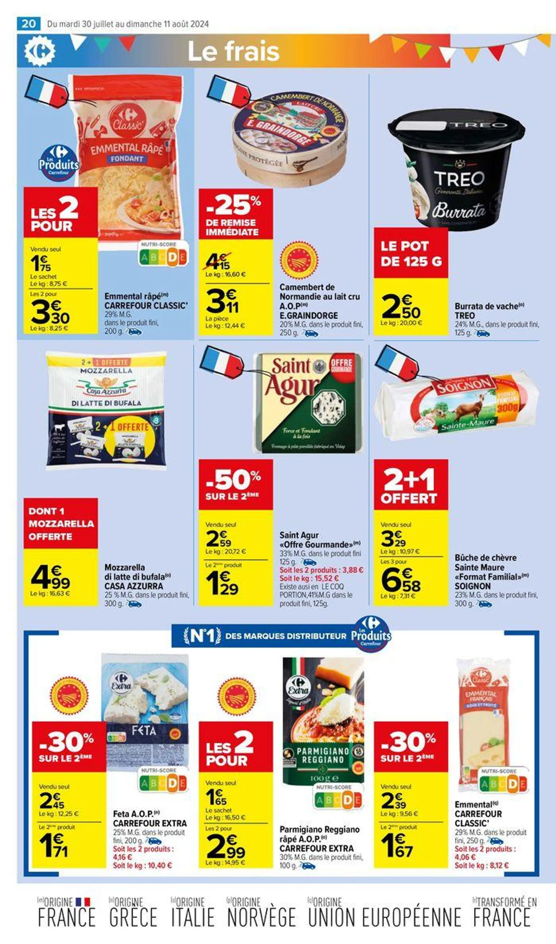 Le Top Chrono des Promos du 30 juillet au 11 août 2024 - Catalogue page 22