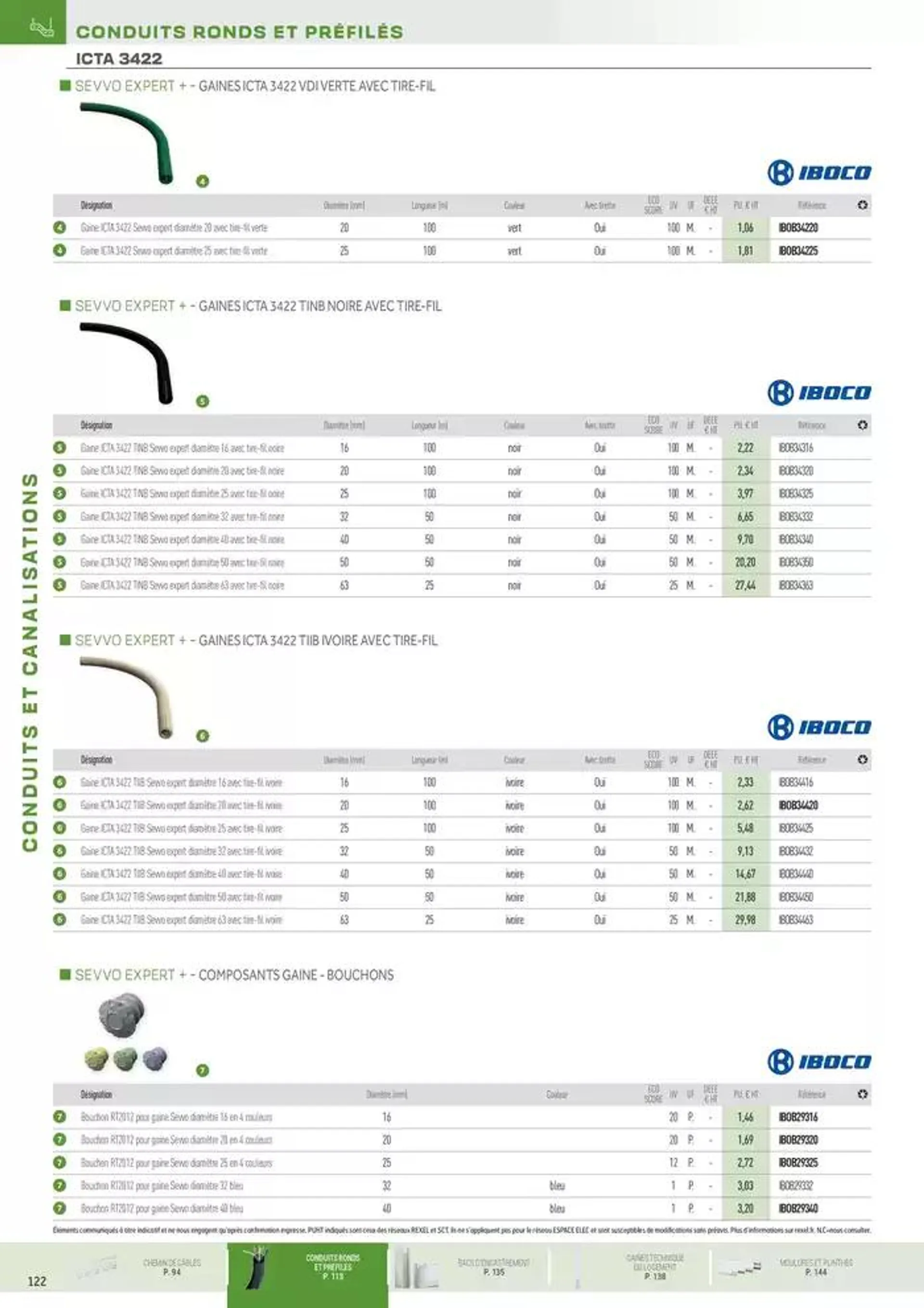 Conduits & Canalisations du 31 octobre au 31 décembre 2024 - Catalogue page 30