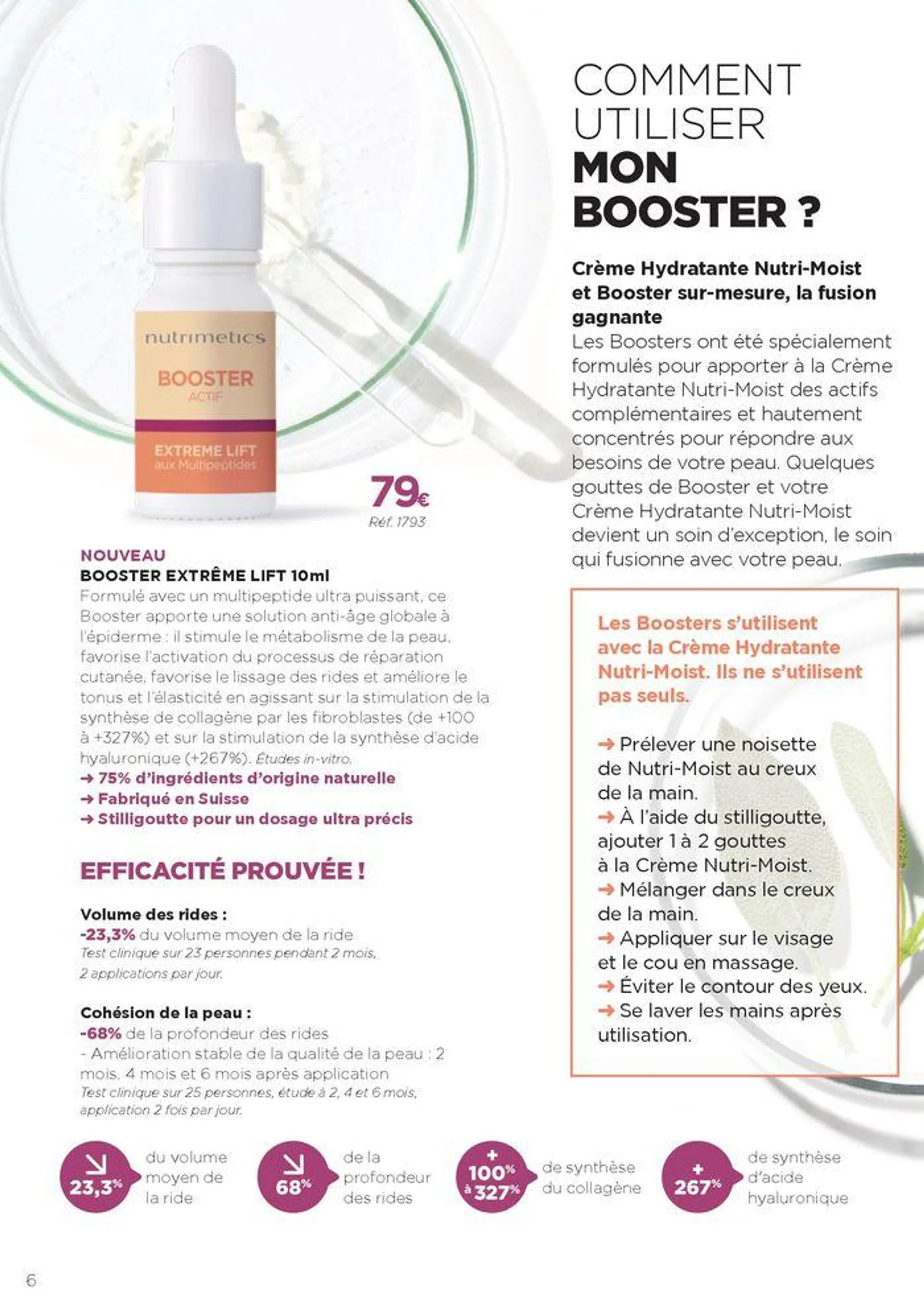 Nouveaux Boosters Les Fusionnels : Routine Sur-Mesure du 2 juillet au 31 juillet 2024 - Catalogue page 6