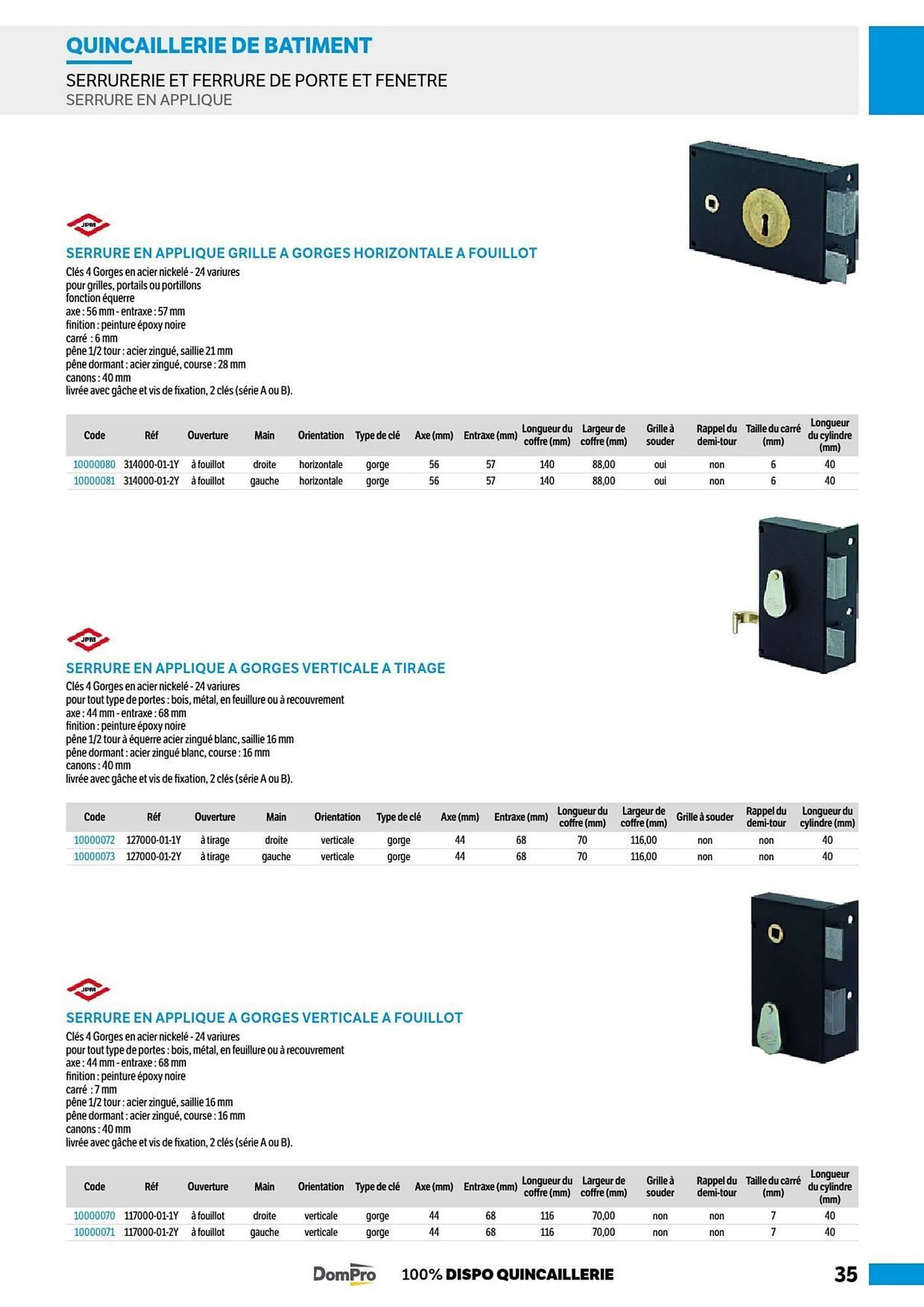 Catalogue DomPro - 35