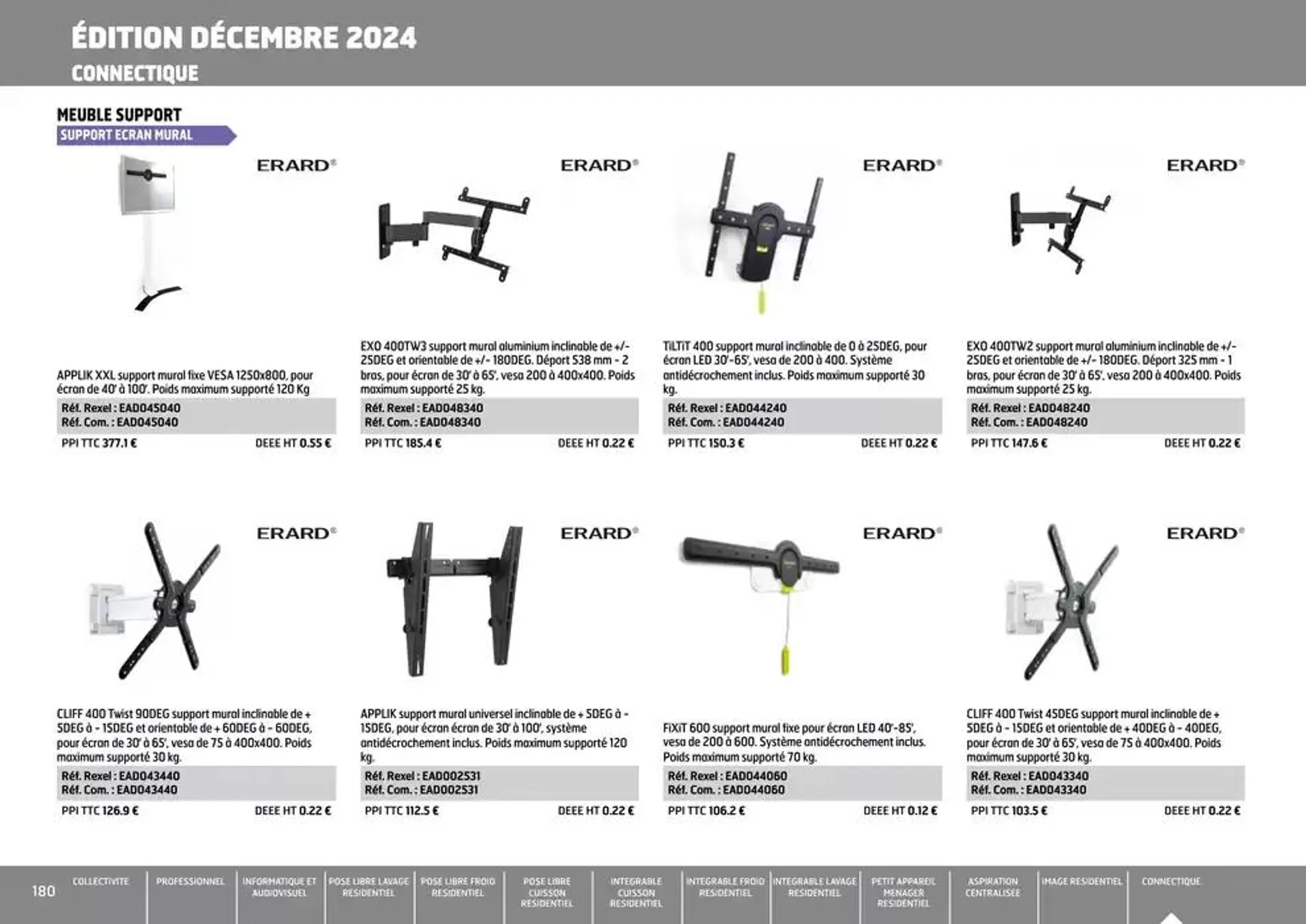 Equipement collectif & residentiel 2024 du 12 décembre au 31 décembre 2024 - Catalogue page 180