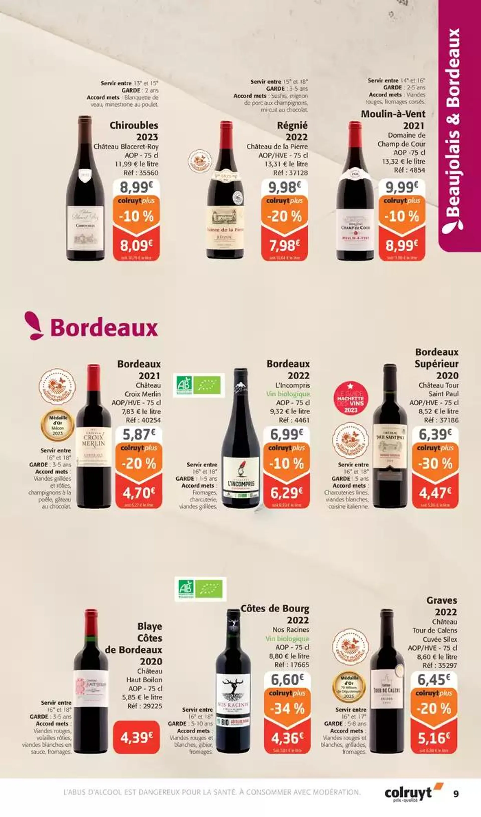 Foire aux vins du 25 septembre au 13 octobre 2024 - Catalogue page 9