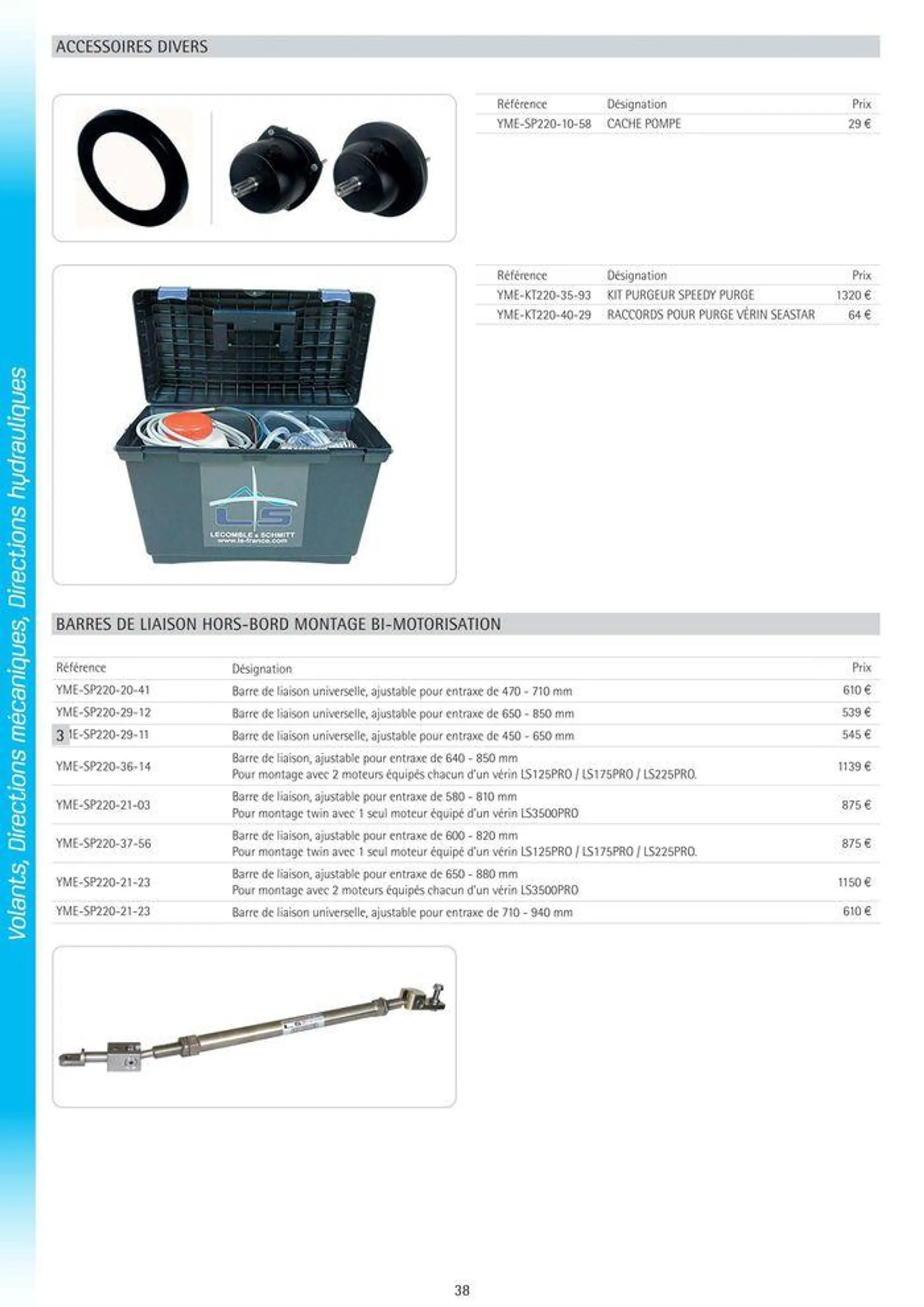 Catalogue Yamaha Marine - Accessoires Marine 2024 - 44