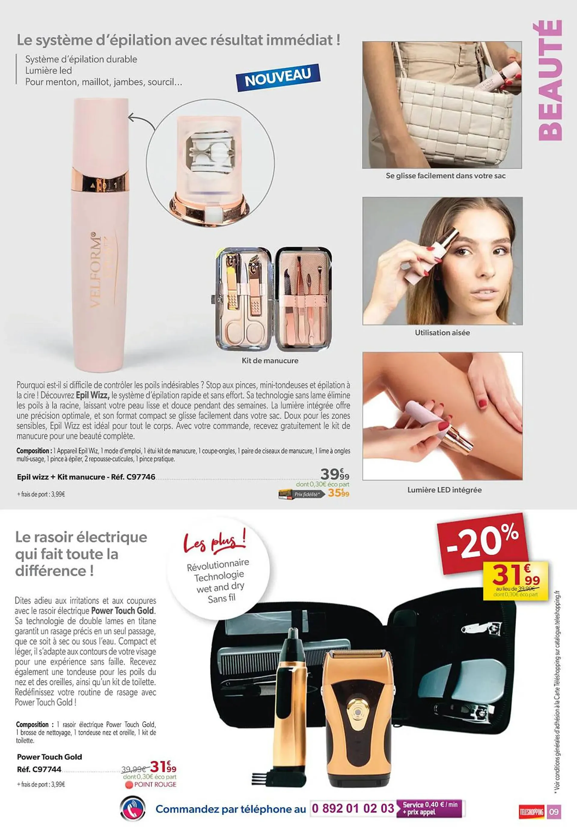 Catalogue Teleshopping du 3 septembre au 10 octobre 2024 - Catalogue page 9