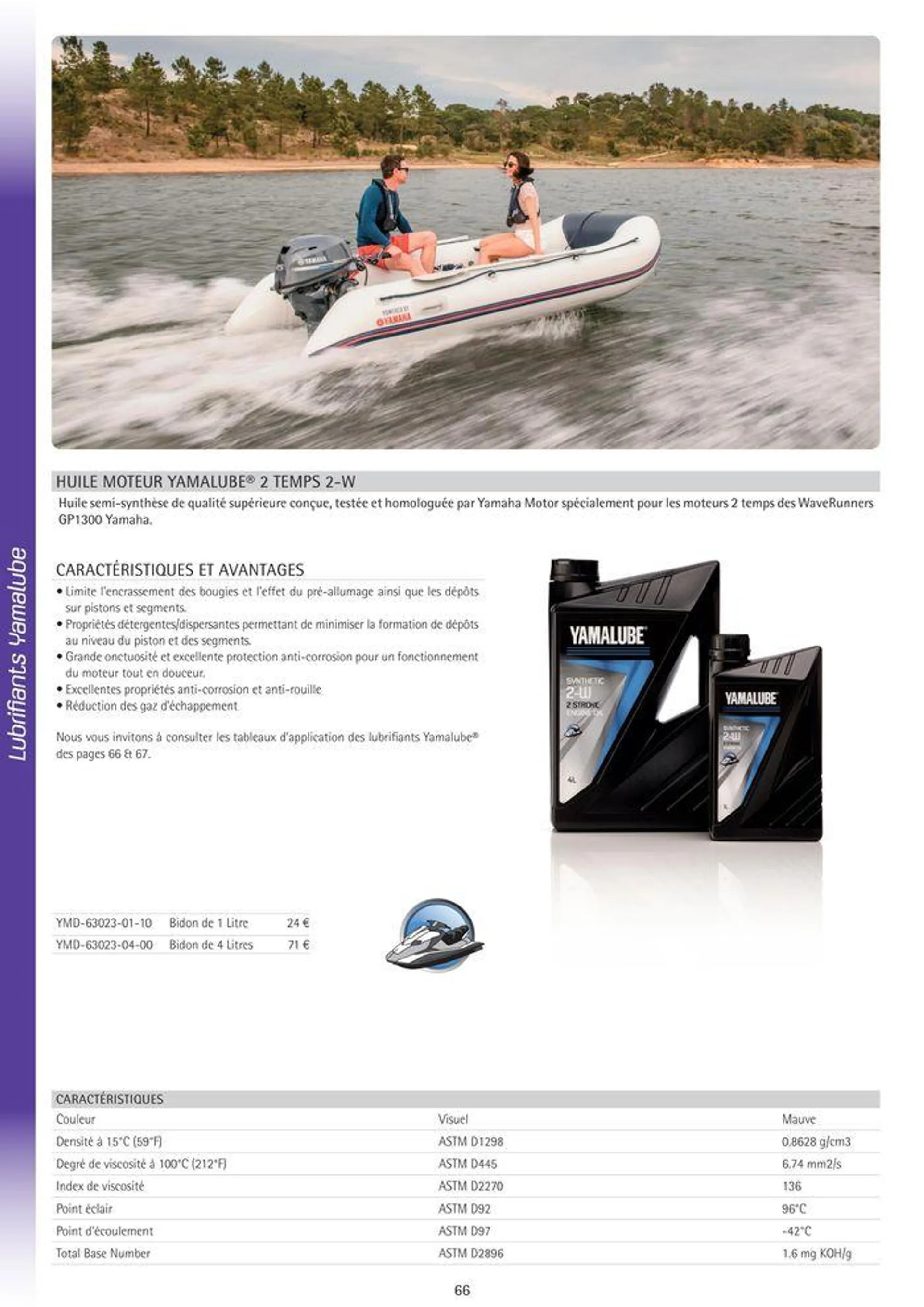 Catalogue Yamaha Marine - Accessoires Marine 2024 - 75